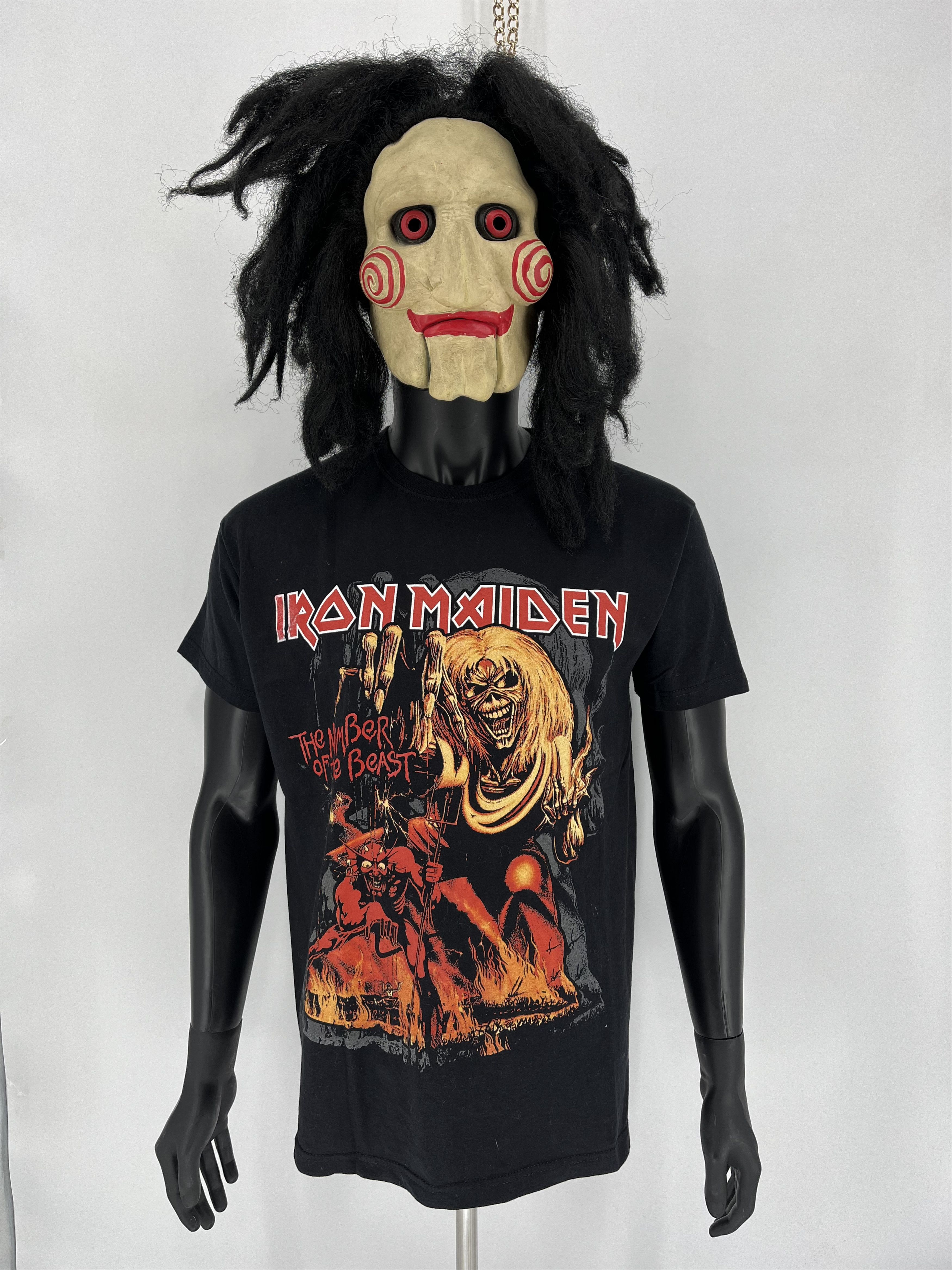 Band Tees Vintage Y2K Iron Maiden Face Horror Tee Band Rock T Shirt Size US L / EU 52-54 / 3 - 2 Thumbnail