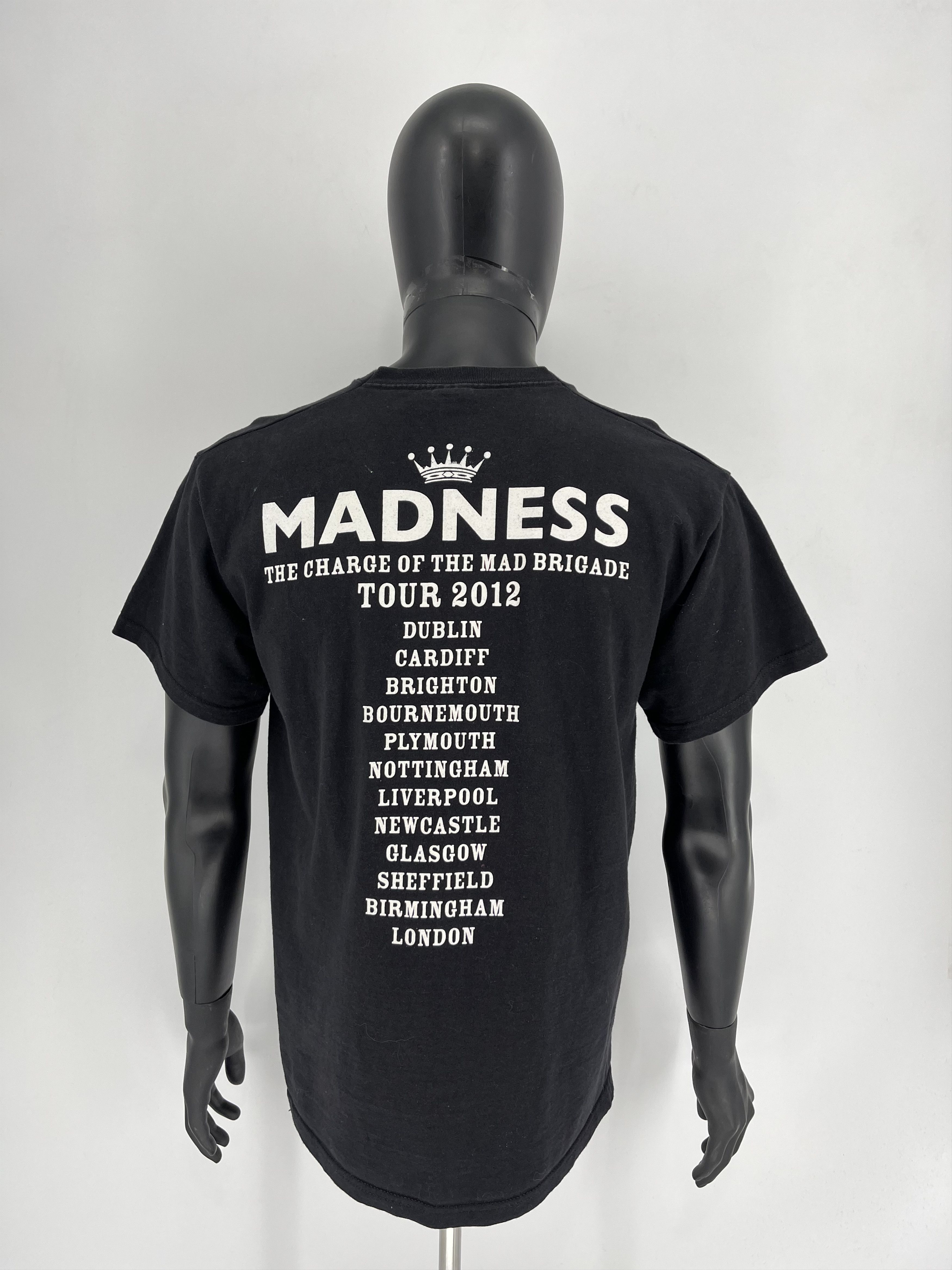 Band Tees × Vintage Madness The Charge Of The Mad Brigade Tour Tee 2012 Size US L / EU 52-54 / 3 - 5 Thumbnail