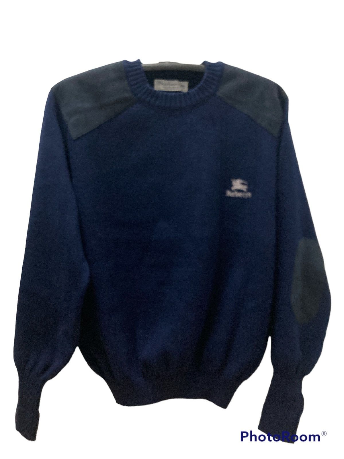 Vintage burberry wool knight sweater