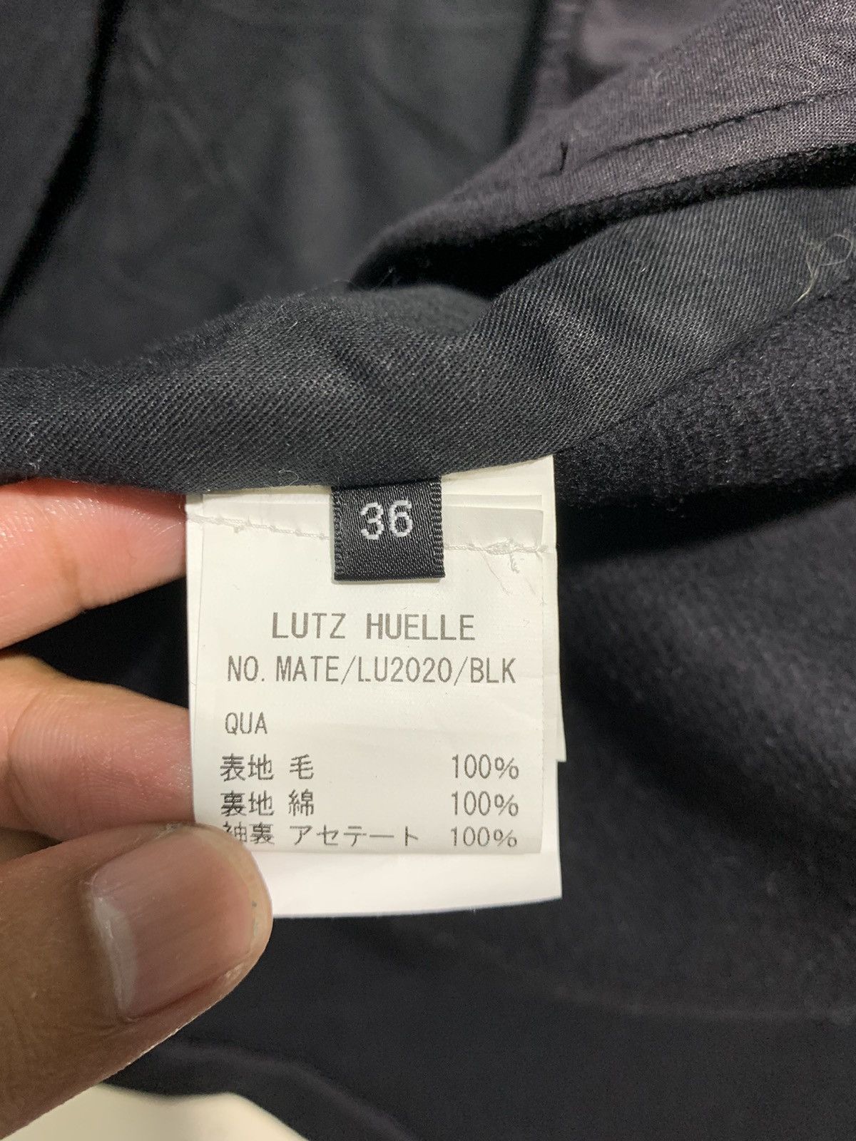 Other 🔥LUTZ HUELLE F/W20 WOOL HOODIE TRENCH COAT Size XS / US 0-2 / IT 36-38 - 12 Thumbnail