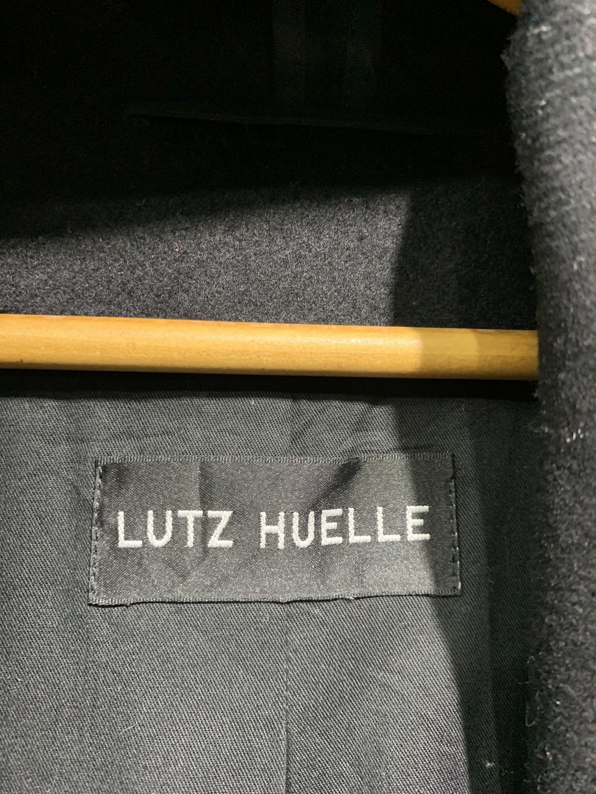 Other 🔥LUTZ HUELLE F/W20 WOOL HOODIE TRENCH COAT Size XS / US 0-2 / IT 36-38 - 11 Thumbnail