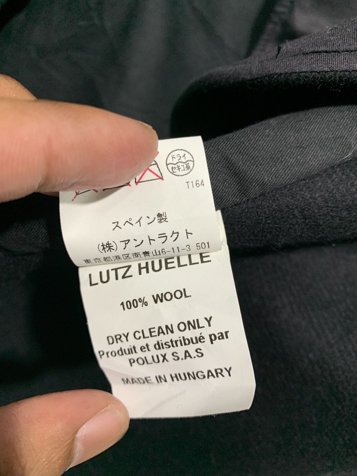 Other 🔥LUTZ HUELLE F/W20 WOOL HOODIE TRENCH COAT Size XS / US 0-2 / IT 36-38 - 13 Thumbnail
