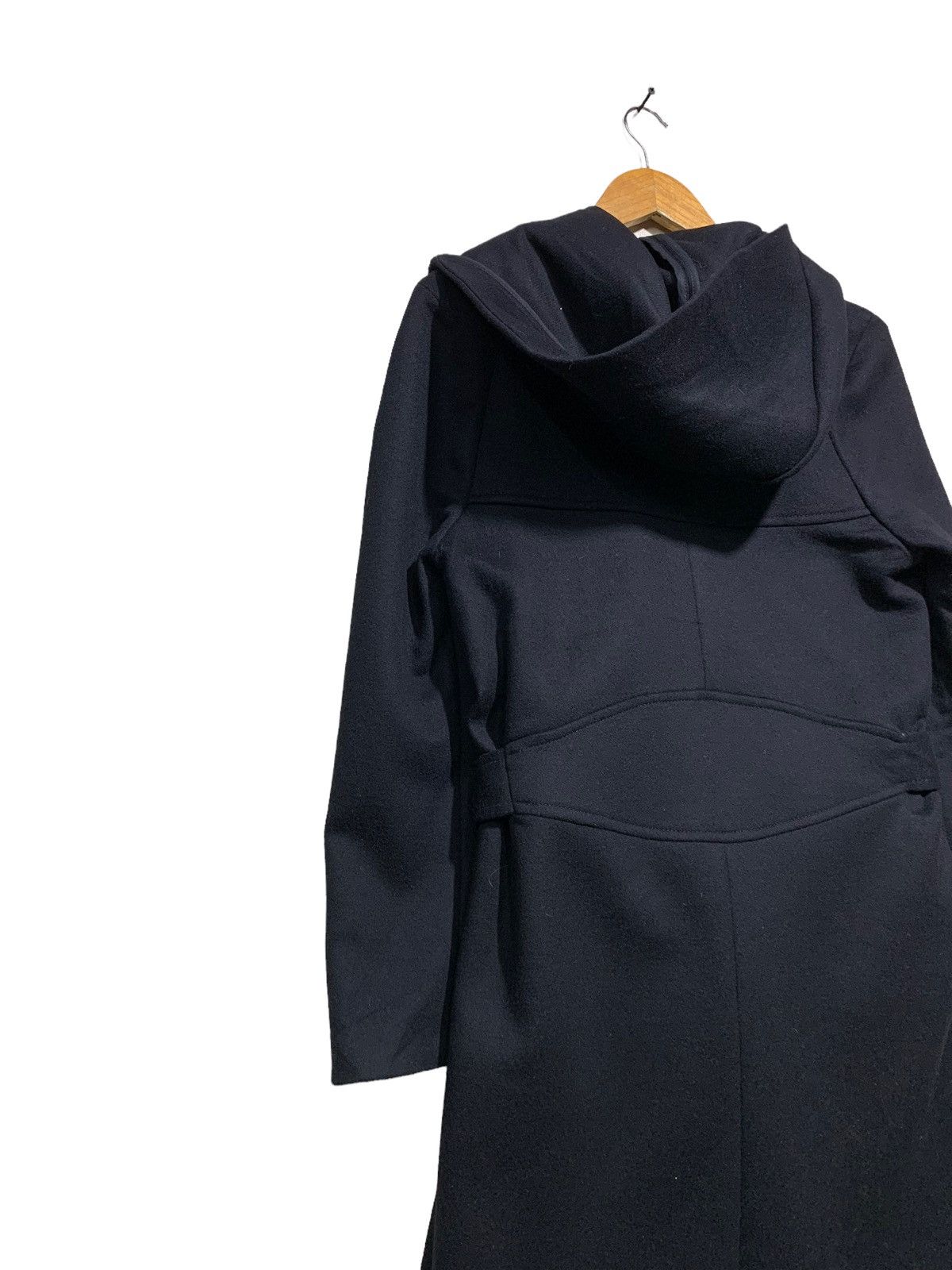 Other 🔥LUTZ HUELLE F/W20 WOOL HOODIE TRENCH COAT Size XS / US 0-2 / IT 36-38 - 9 Thumbnail