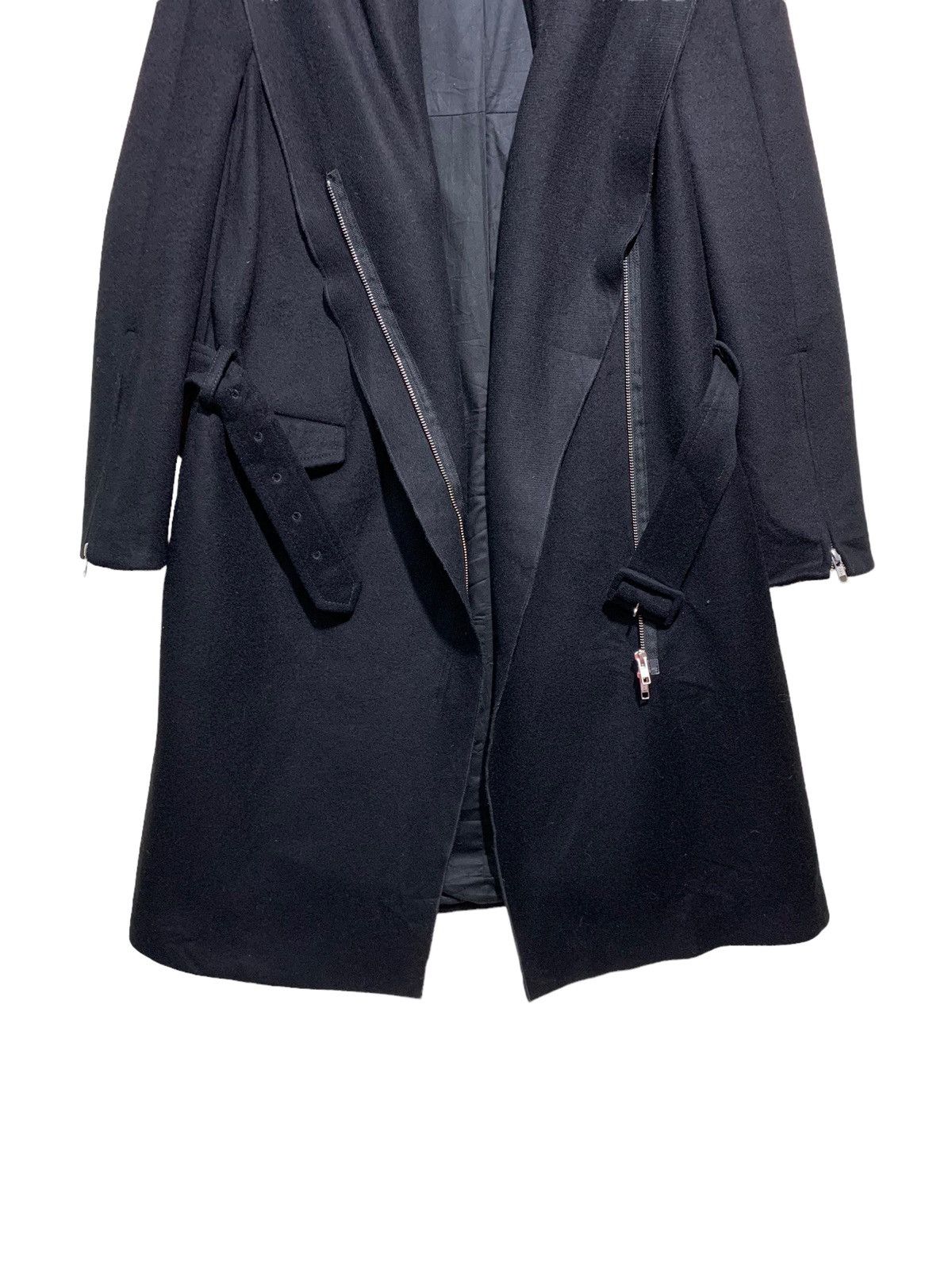 Other 🔥LUTZ HUELLE F/W20 WOOL HOODIE TRENCH COAT Size XS / US 0-2 / IT 36-38 - 5 Thumbnail