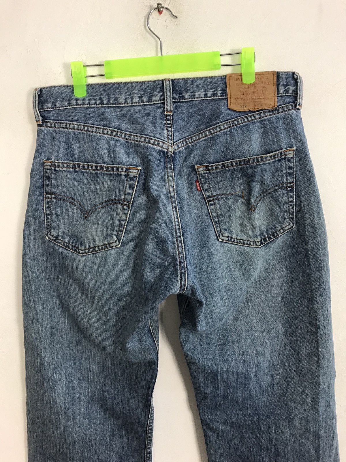Levi's Levis & Strauss Lot 512 Distressed Denim Jeans K2034j Size US 34 / EU 50 - 4 Thumbnail