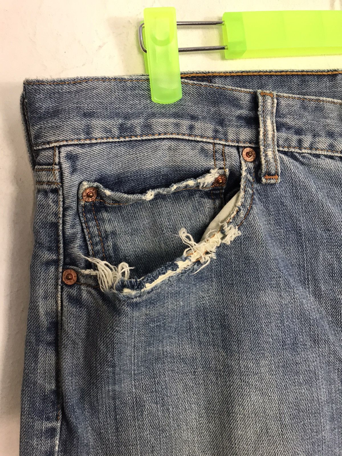 Levi's Levis & Strauss Lot 512 Distressed Denim Jeans K2034j Size US 34 / EU 50 - 13 Thumbnail