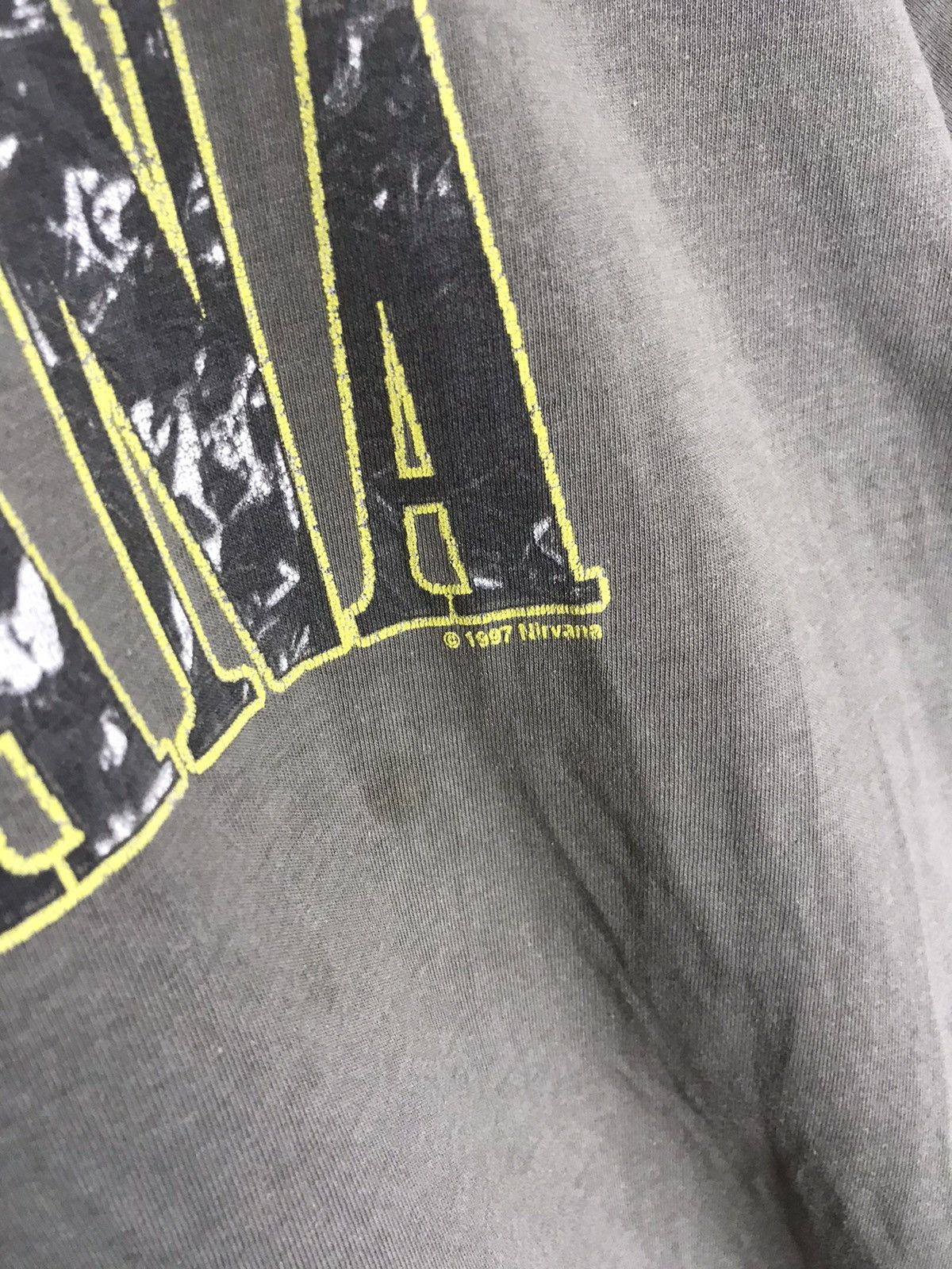 Nirvana Vintage 1997 Nirvana t-shirt Size US M / EU 48-50 / 2 - 4 Thumbnail