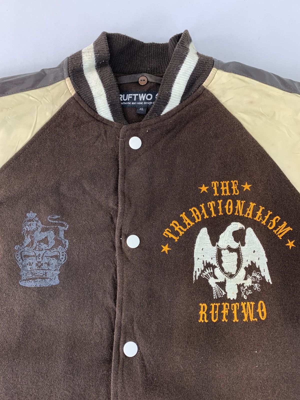 Sports Specialties Traditionalism Ruftwo Wool Varsity Jacket Embroidery Logo Size US XL / EU 56 / 4 - 2 Thumbnail