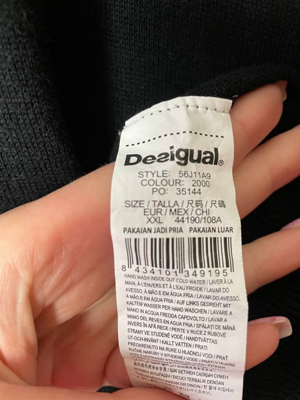 Desigual Desigual luxury sweaters size XXL Size US XXL / EU 58 / 5 - 4 Thumbnail