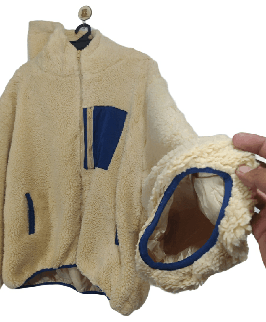 Designer × Japanese Brand Japanese brand X Pile Fleece Sherpa Beggy Oversized Size US XL / EU 56 / 4 - 3 Thumbnail