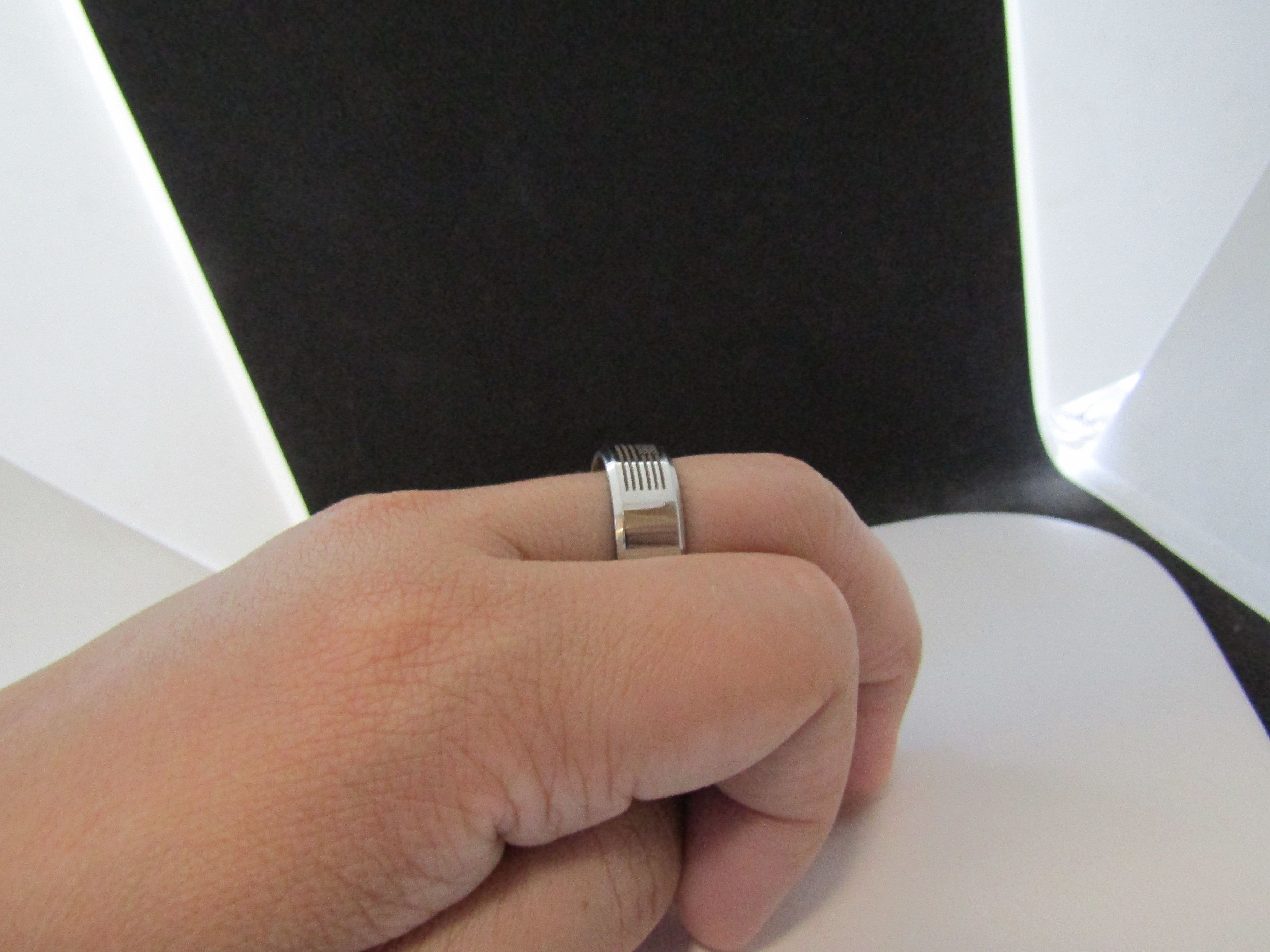 Jewelry American Flag stainless steel ring - US size 9 Size ONE SIZE - 4 Thumbnail