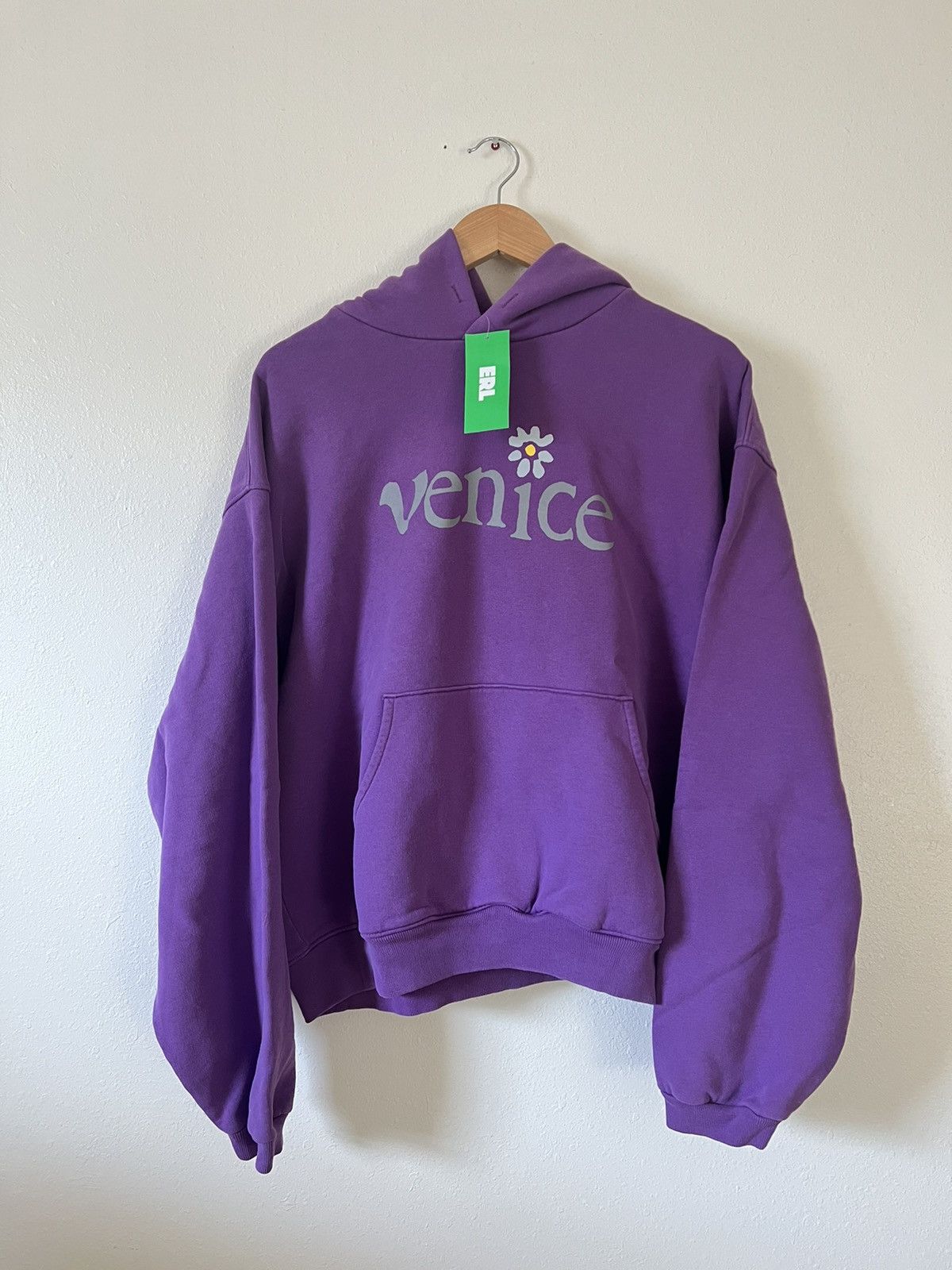 image of Erl Venice Ssense Exclusive Hoodie - New in Purple, Men's (Size Medium)