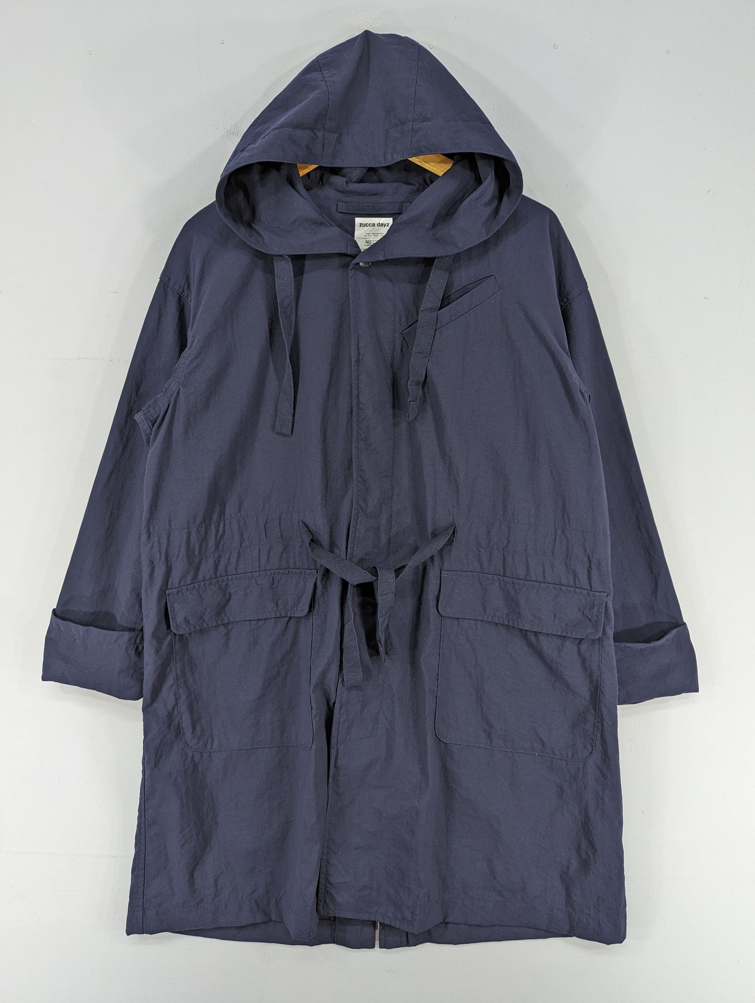 image of Cabane De Zucca x Issey Miyake zucca Dayz By Issey Miyake Button Ups Hoodie Parkas (Size Medium)