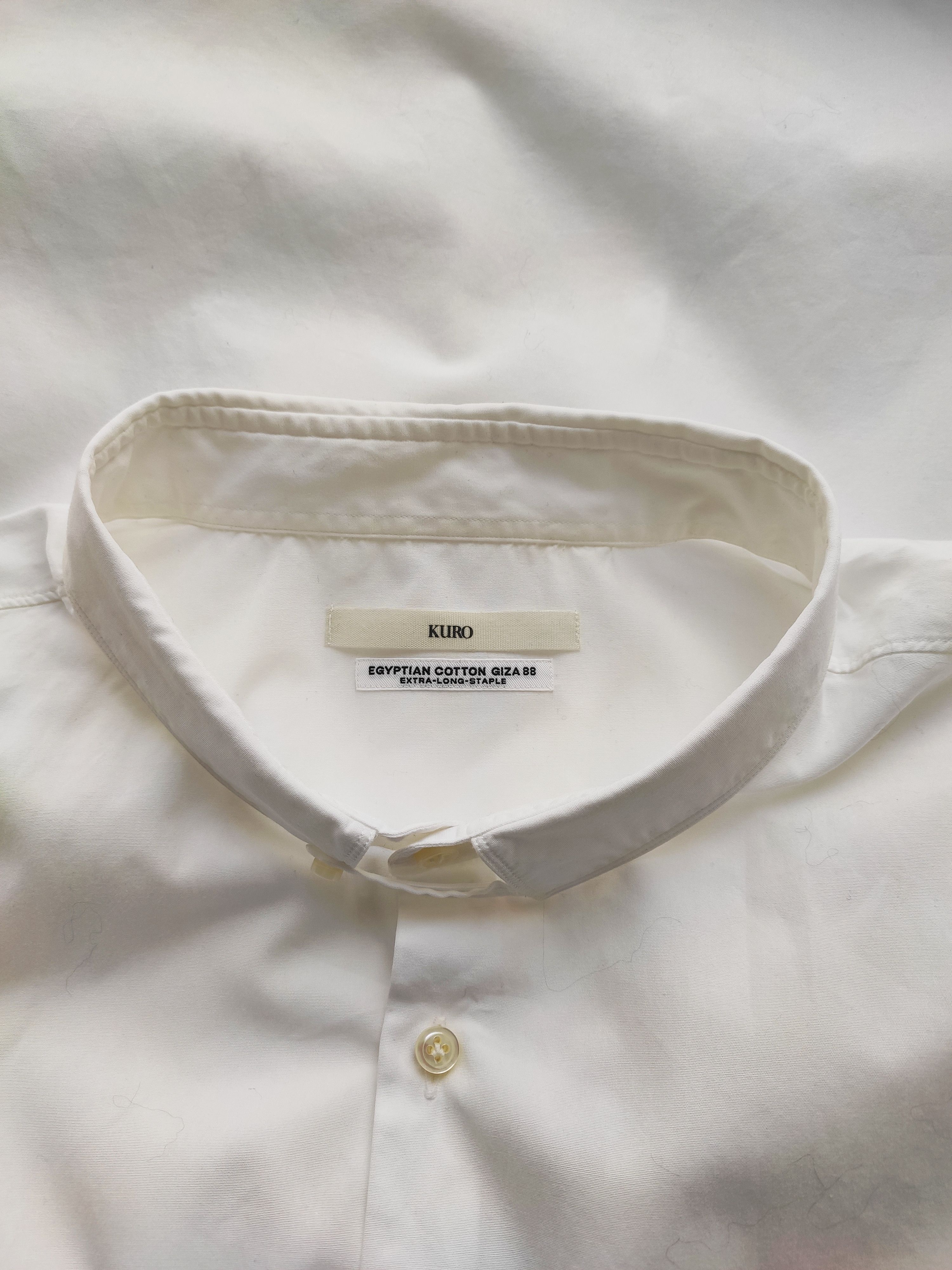 KURO Egyptian cotton giza 88 shirt.Like Elena Dawson or Yamamoto Size US M / EU 48-50 / 2 - 4 Thumbnail