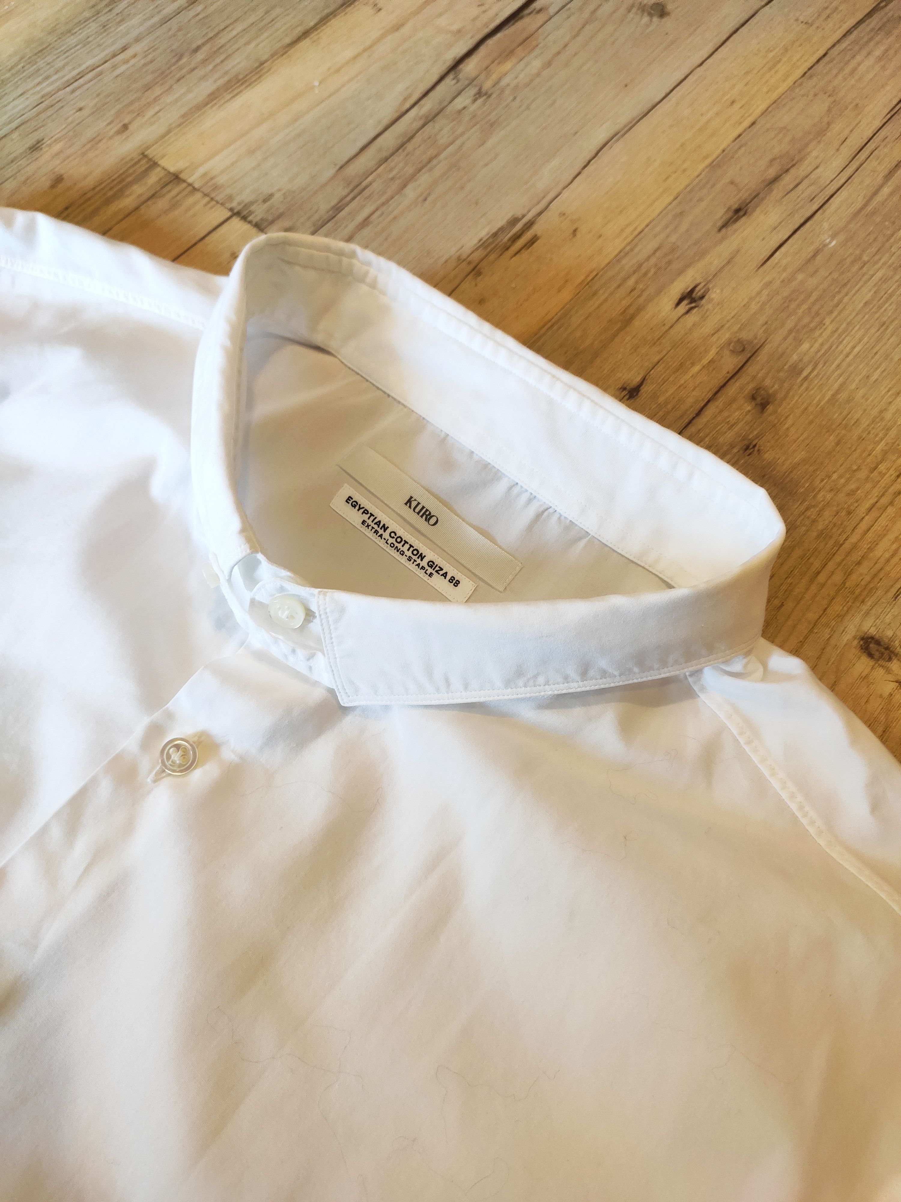 KURO Egyptian cotton giza 88 shirt.Like Elena Dawson or Yamamoto Size US M / EU 48-50 / 2 - 2 Thumbnail