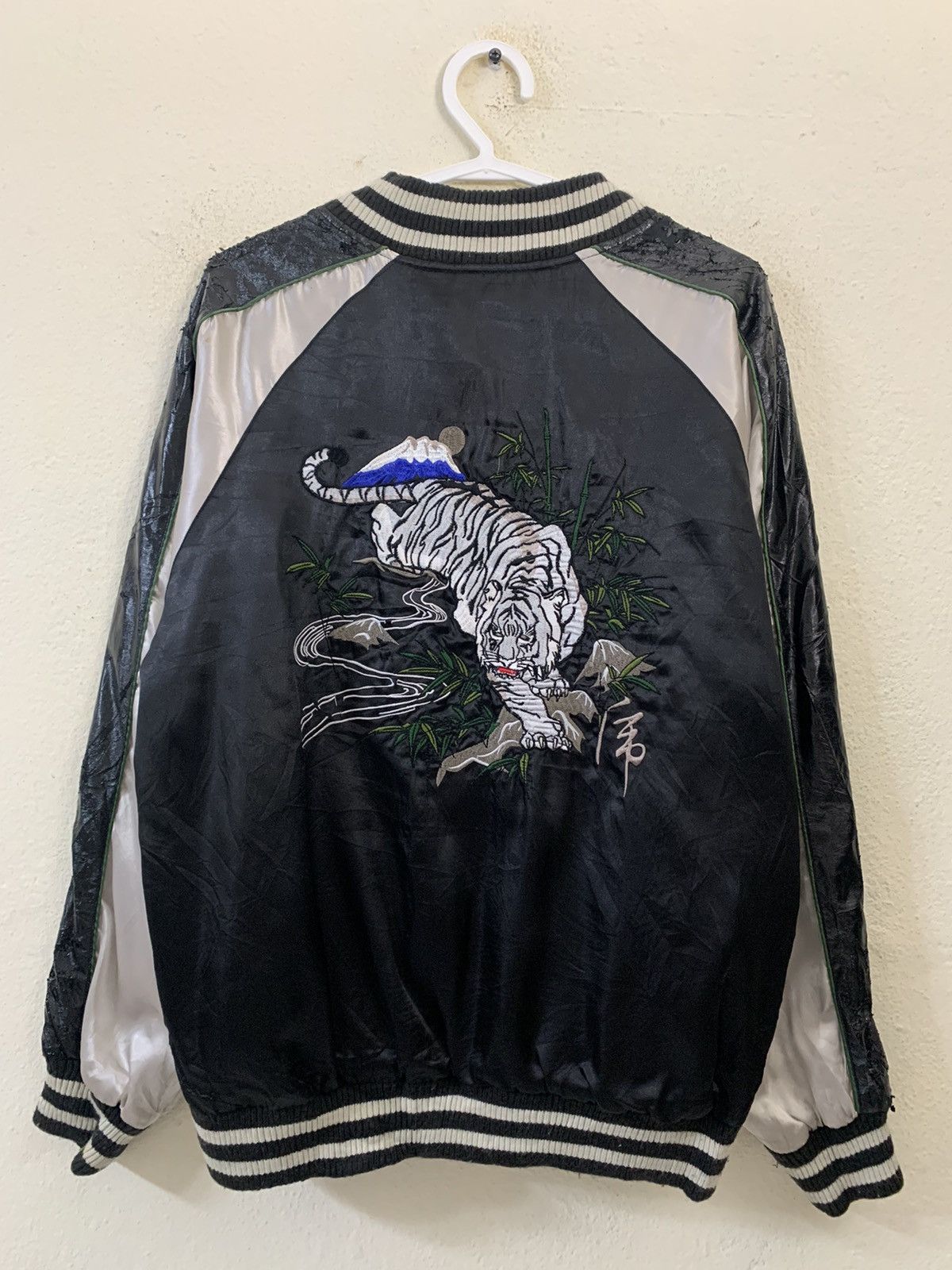 Japanese Brand Vintage Seku Tiger Sukajan Jacket Size US M / EU 48-50 / 2 - 1 Thumbnail