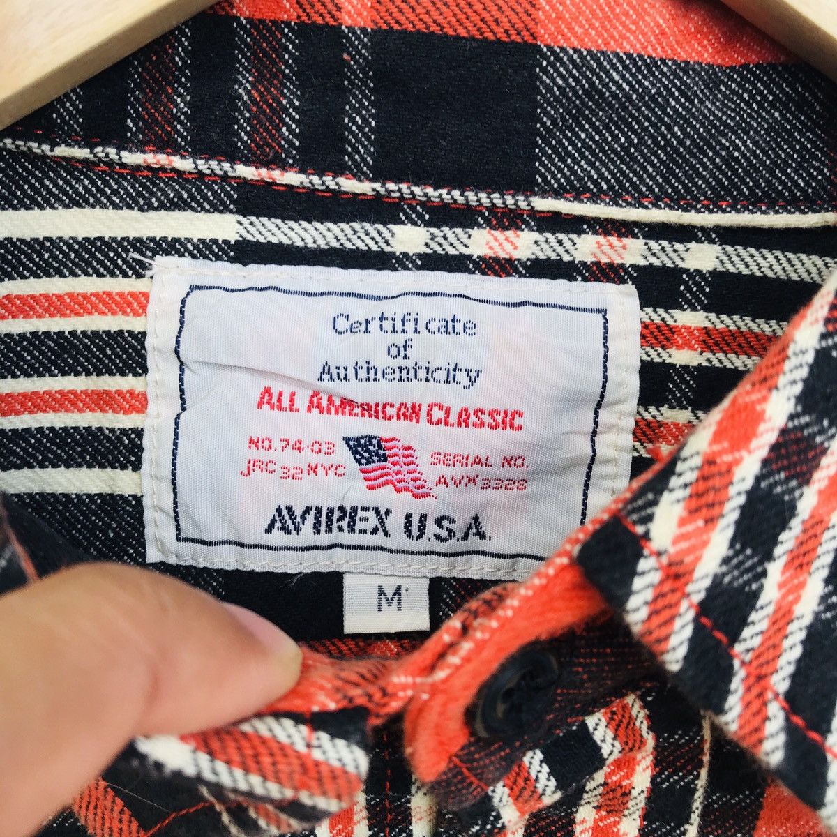 Avirex Avirex plaid multicolor buttom up Size US M / EU 48-50 / 2 - 7 Thumbnail