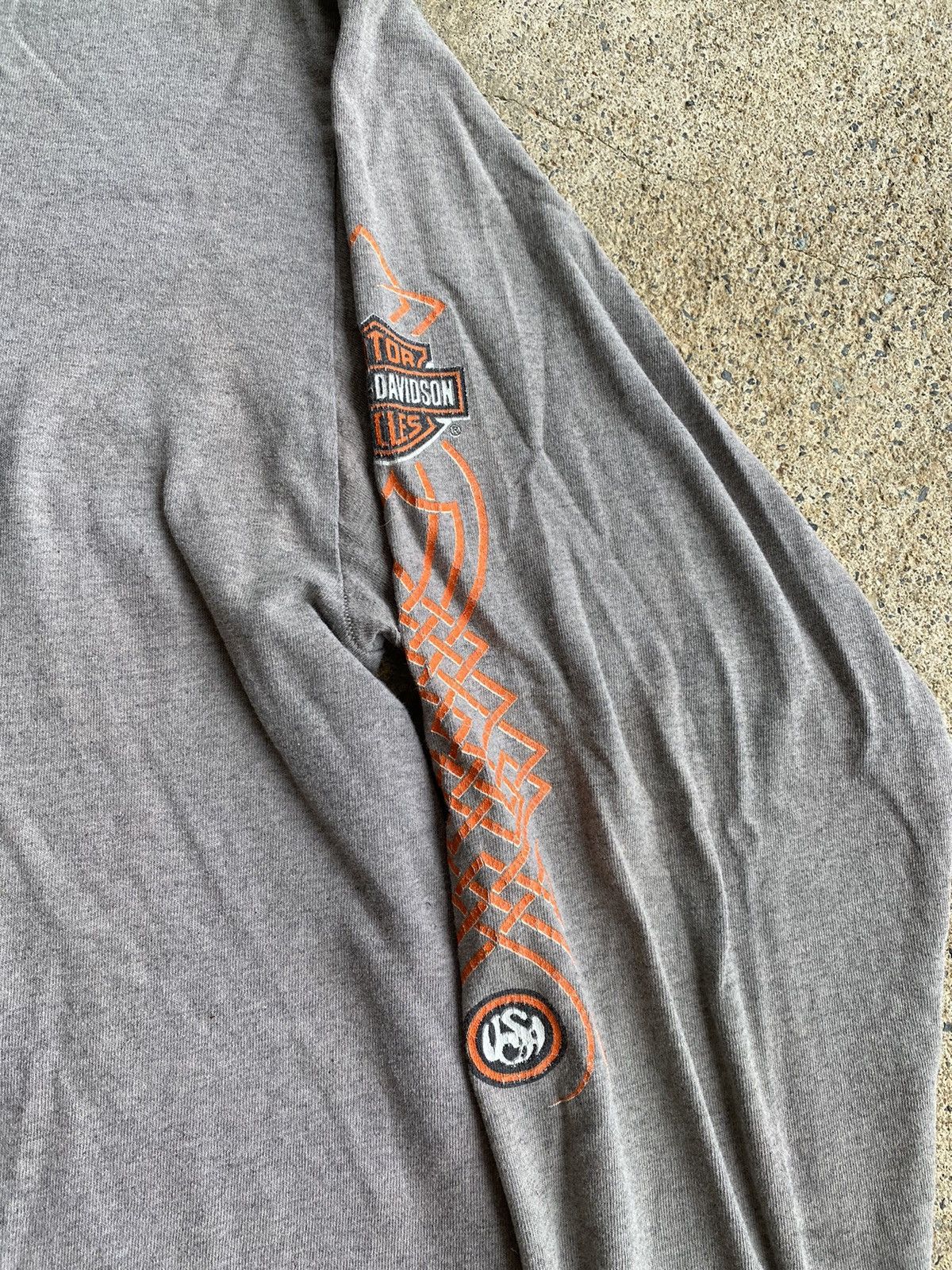 Harley Davidson × Vintage Vintage 90’s Harley Davidson Fun Wear Long sleeve Shirt Size US L / EU 52-54 / 3 - 5 Thumbnail