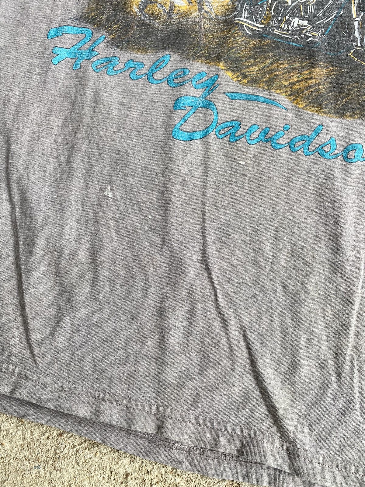 Harley Davidson × Vintage Vintage 90’s Harley Davidson Fun Wear Long sleeve Shirt Size US L / EU 52-54 / 3 - 3 Thumbnail