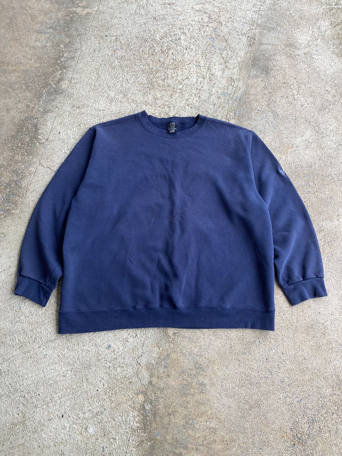 Nike × Vintage Vintage Y2K Nike Golf Arm Logo Stained Sweatshirt Size US XL / EU 56 / 4 - 1 Thumbnail