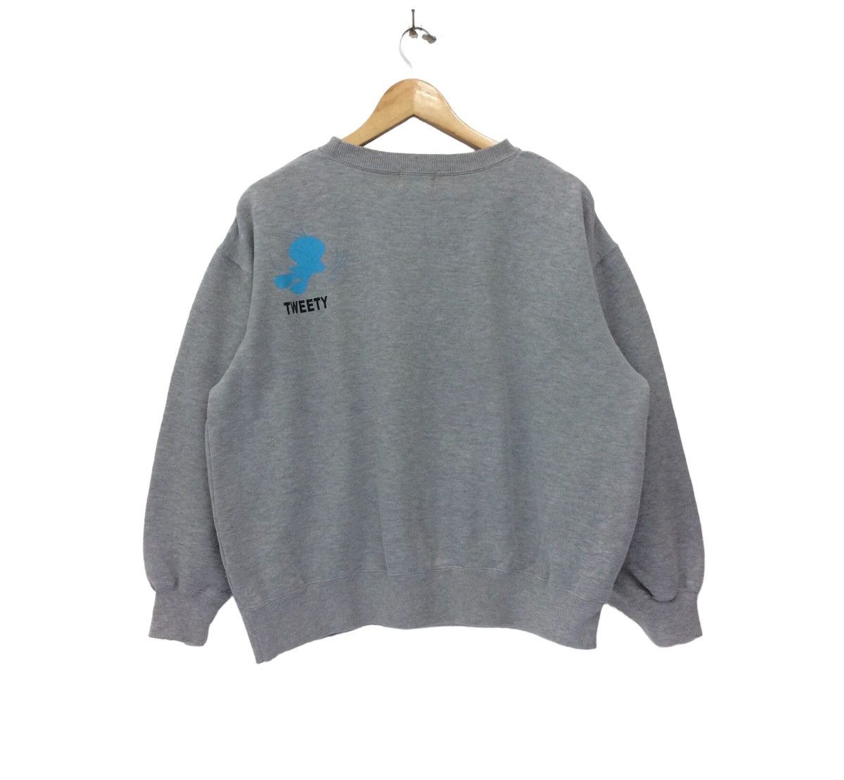 Cartoon Network Vintage Tweety Sweatshirt Looney Tunes By Warner Bros Size L / US 10 / IT 46 - 2 Thumbnail
