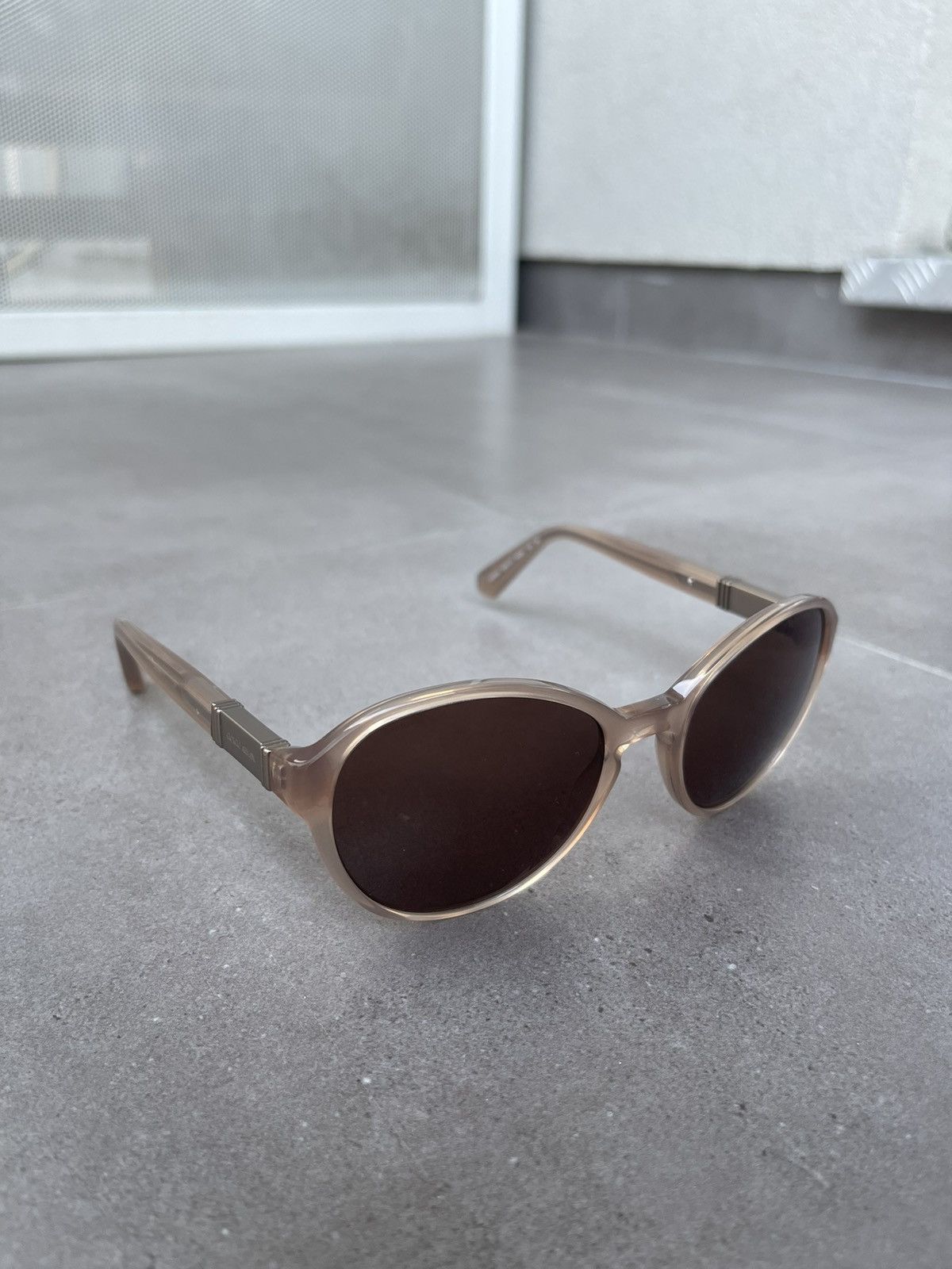 Emporio Armani Giorgio Armani AR8006 5033/73 Cream Transparent Sunglasses Size ONE SIZE - 3 Thumbnail