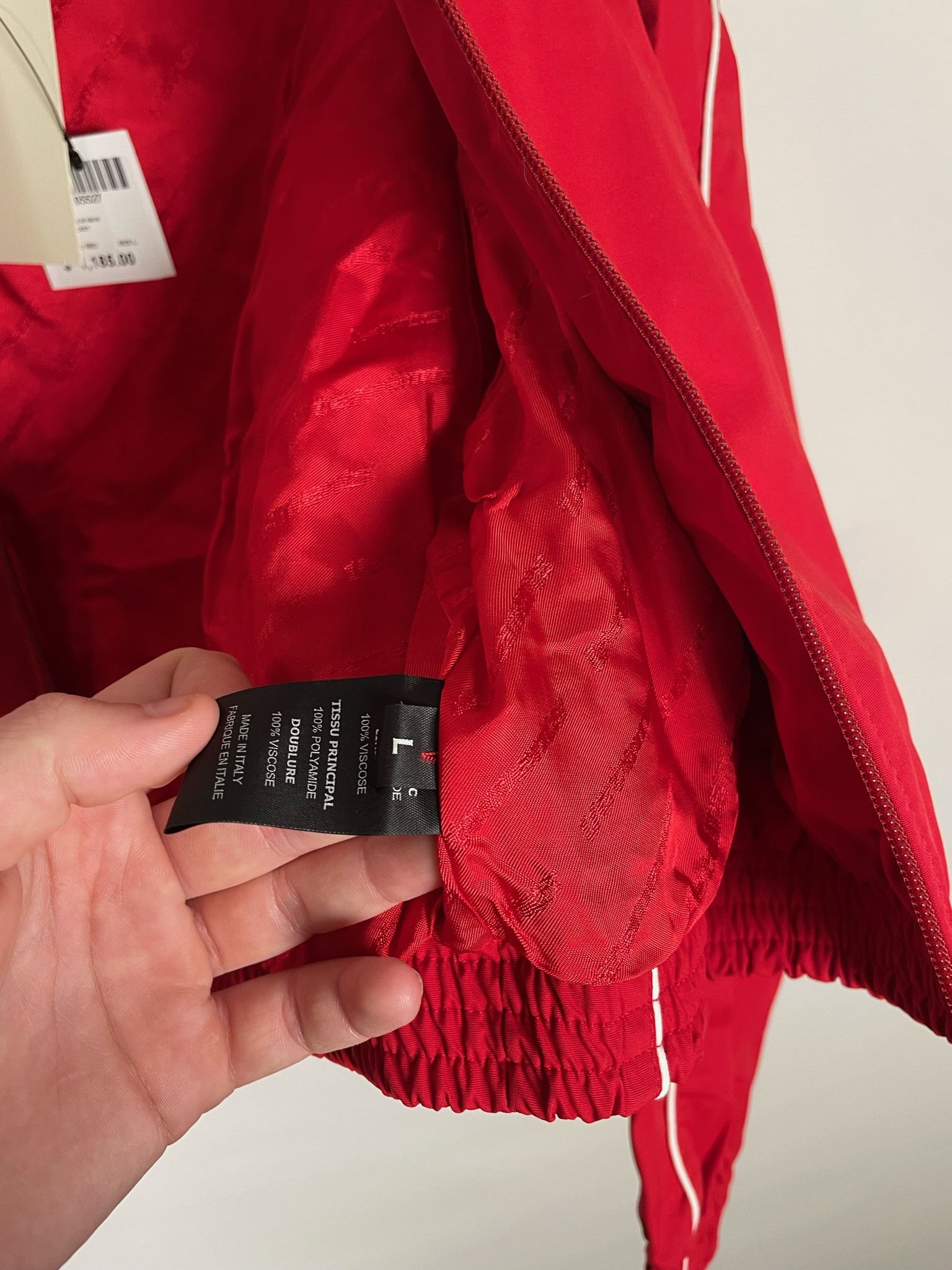 Vetements 🚭BRAND NEW OG Demna🚭Fall/Winter 2017 Cropped Track Jacket Size US L / EU 52-54 / 3 - 11 Thumbnail
