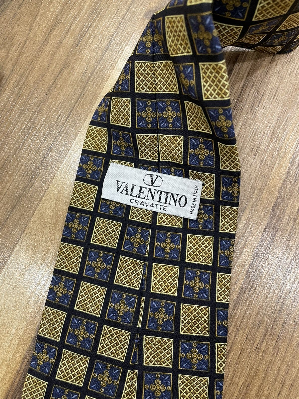 Valentino Luxury Tie Valentino Cravatte Silk Y2K 90s Old money Size ONE SIZE - 6 Thumbnail