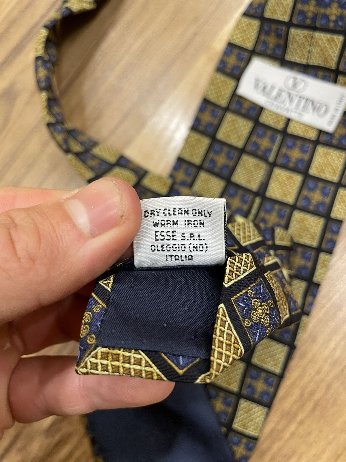 Valentino Luxury Tie Valentino Cravatte Silk Y2K 90s Old money Size ONE SIZE - 4 Thumbnail
