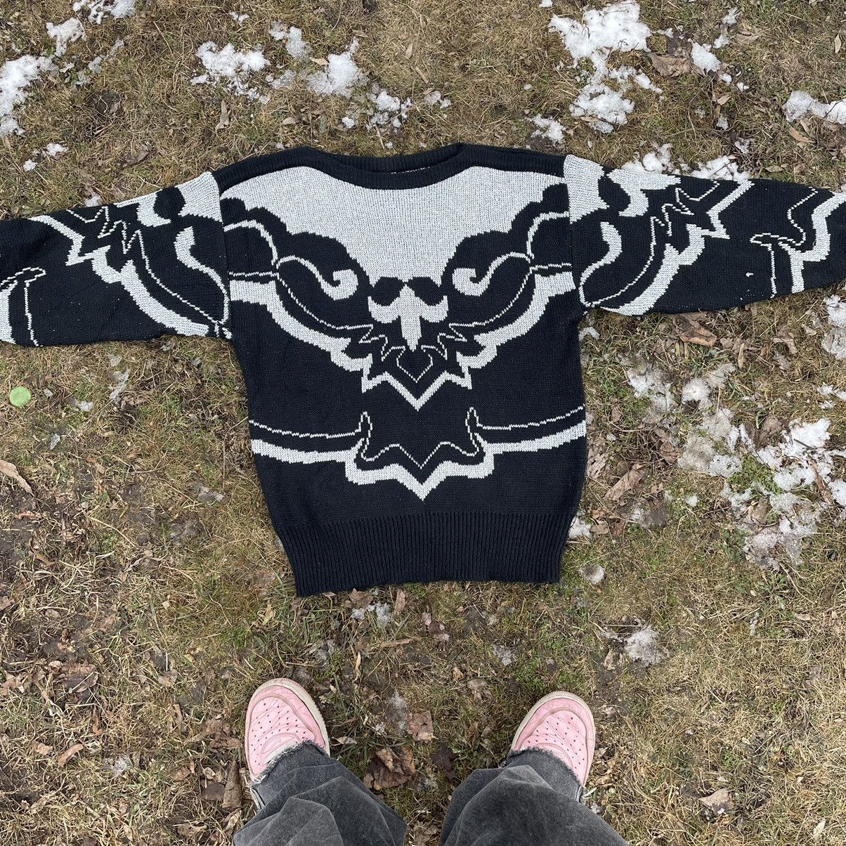 If Six Was Nine Vintage Y2K Sweater Distressed Mohair Teddy M Size M / US 6-8 / IT 42-44 - 6 Thumbnail