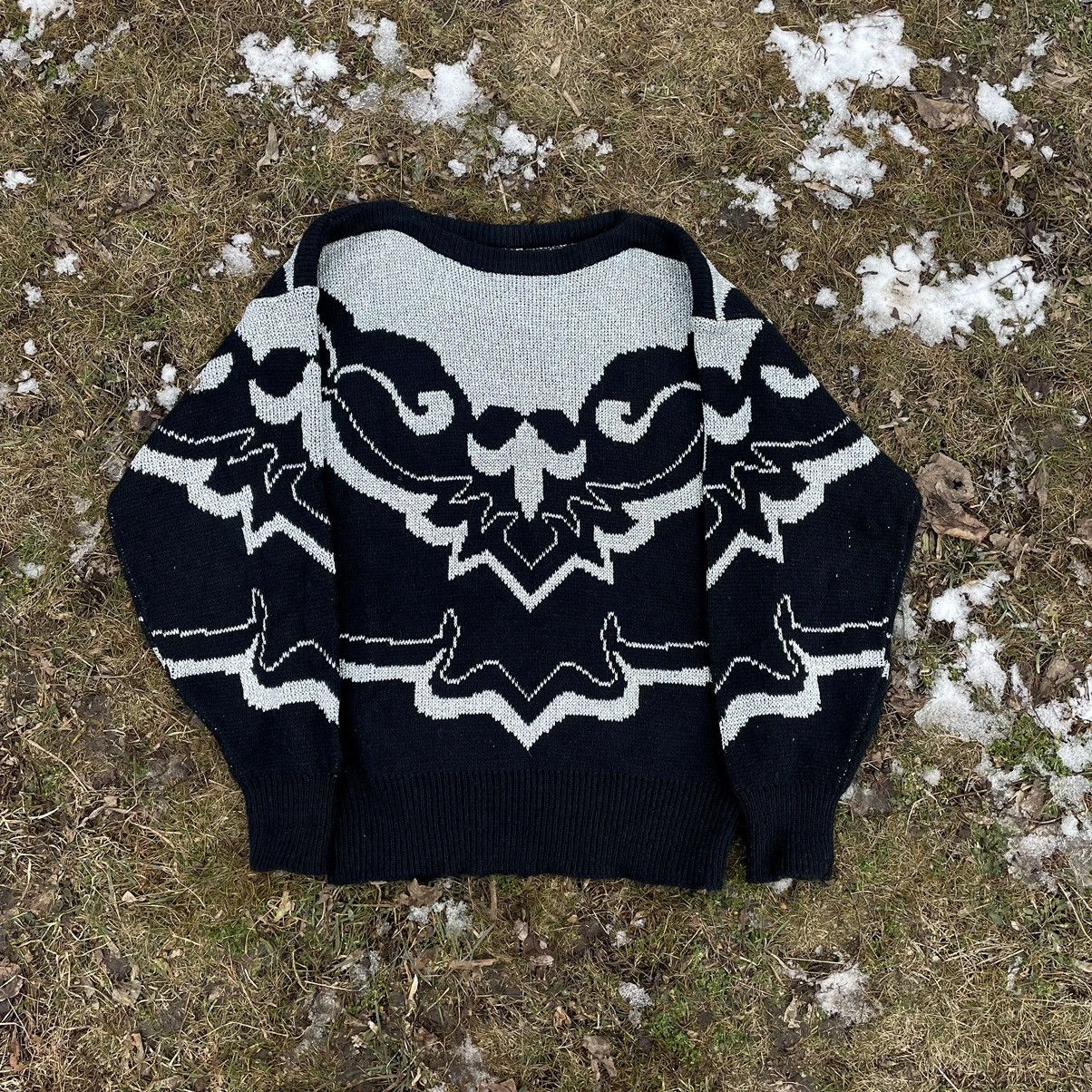If Six Was Nine Vintage Y2K Sweater Distressed Mohair Teddy M Size M / US 6-8 / IT 42-44 - 1 Thumbnail