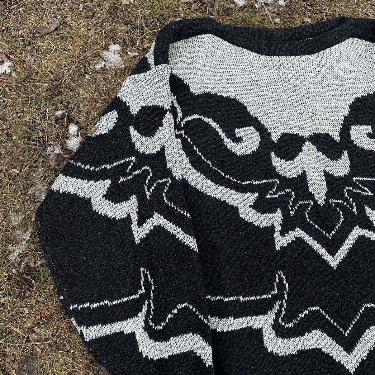 If Six Was Nine Vintage Y2K Sweater Distressed Mohair Teddy M Size M / US 6-8 / IT 42-44 - 4 Thumbnail