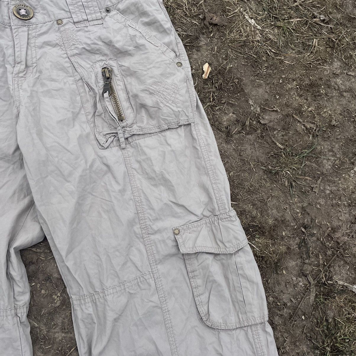 Vintage Vintage 90s Baggy Cargo Pants Distressed Skate Streetwear 32 Size 32" / US 10 / IT 46 - 4 Thumbnail