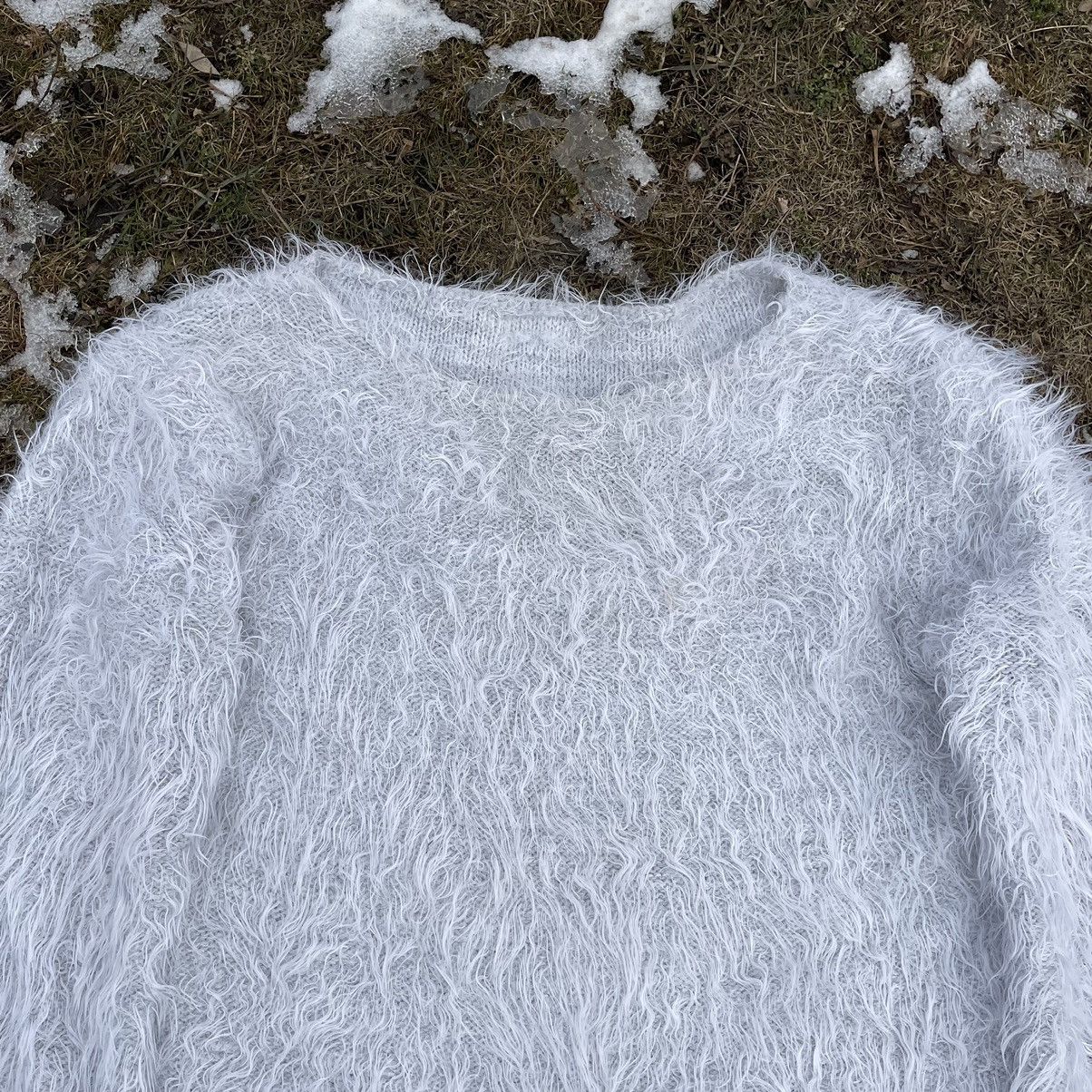 Vintage Vintage Y2K Distressed Mohair Fuzzy Sweater Coquette Skate M Size M / US 6-8 / IT 42-44 - 5 Thumbnail
