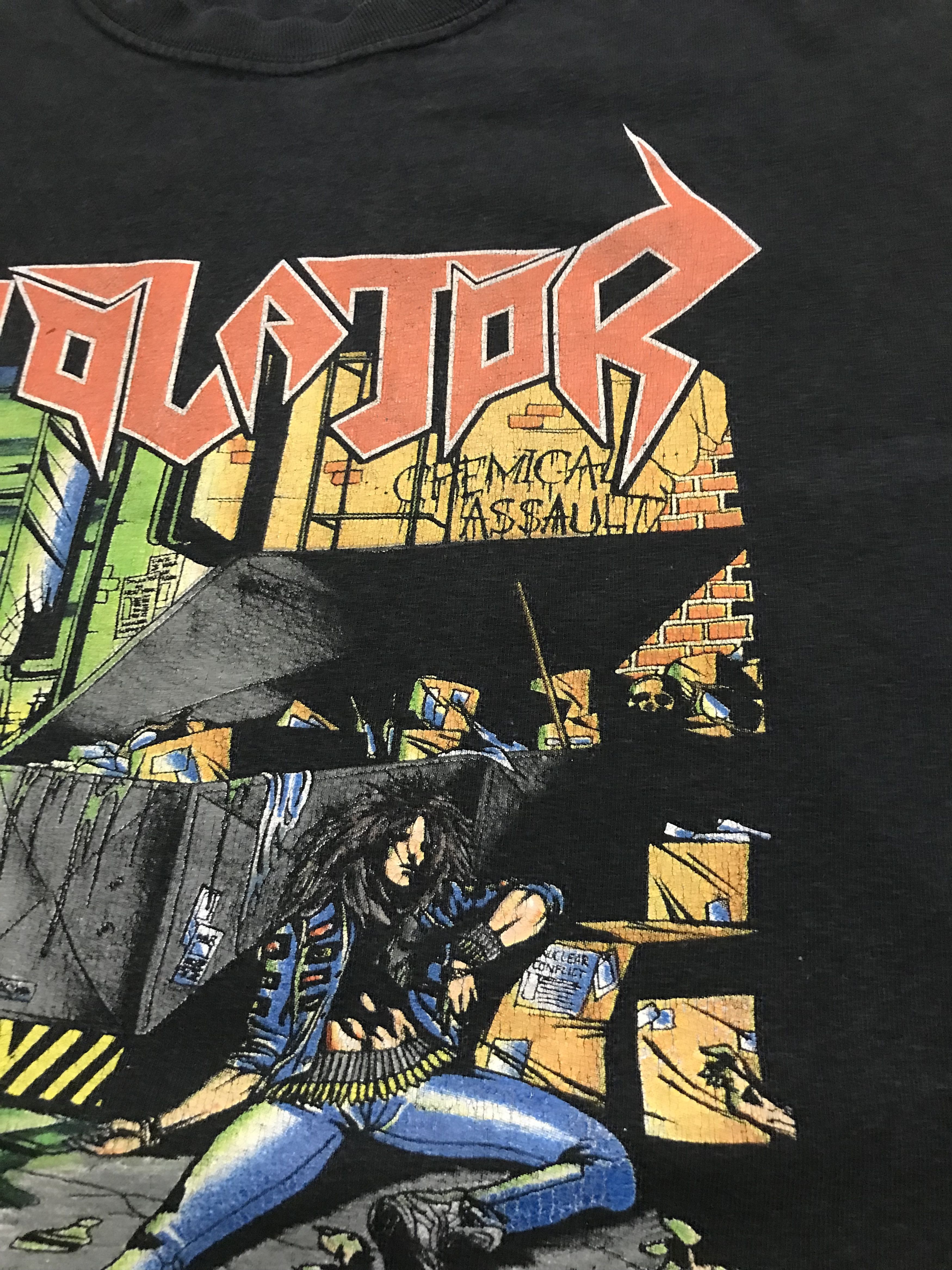 Band Tees Vintage Vilator Chemical assault 2008 Size US M / EU 48-50 / 2 - 4 Thumbnail