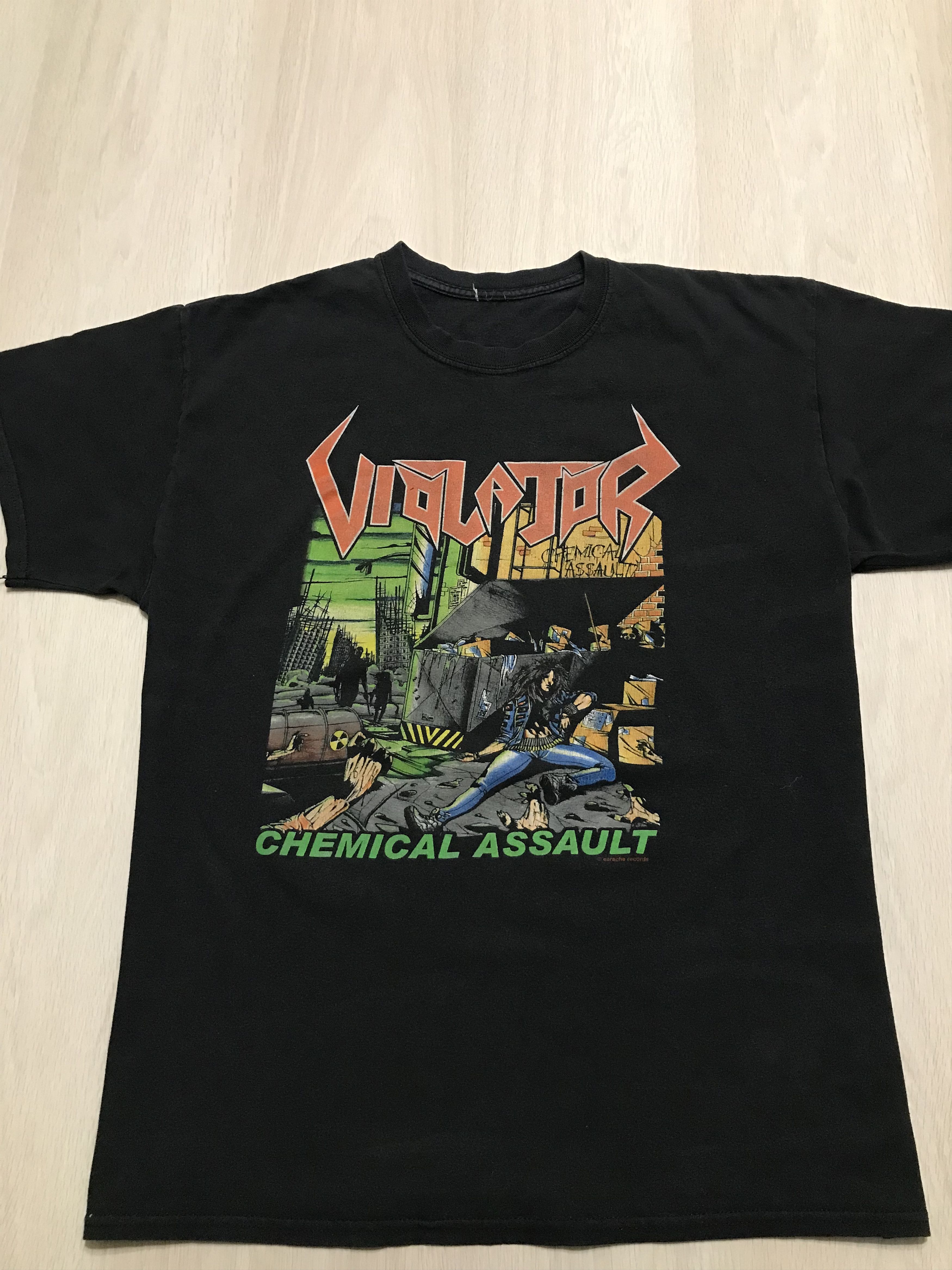 Band Tees Vintage Vilator Chemical assault 2008 Size US M / EU 48-50 / 2 - 1 Thumbnail