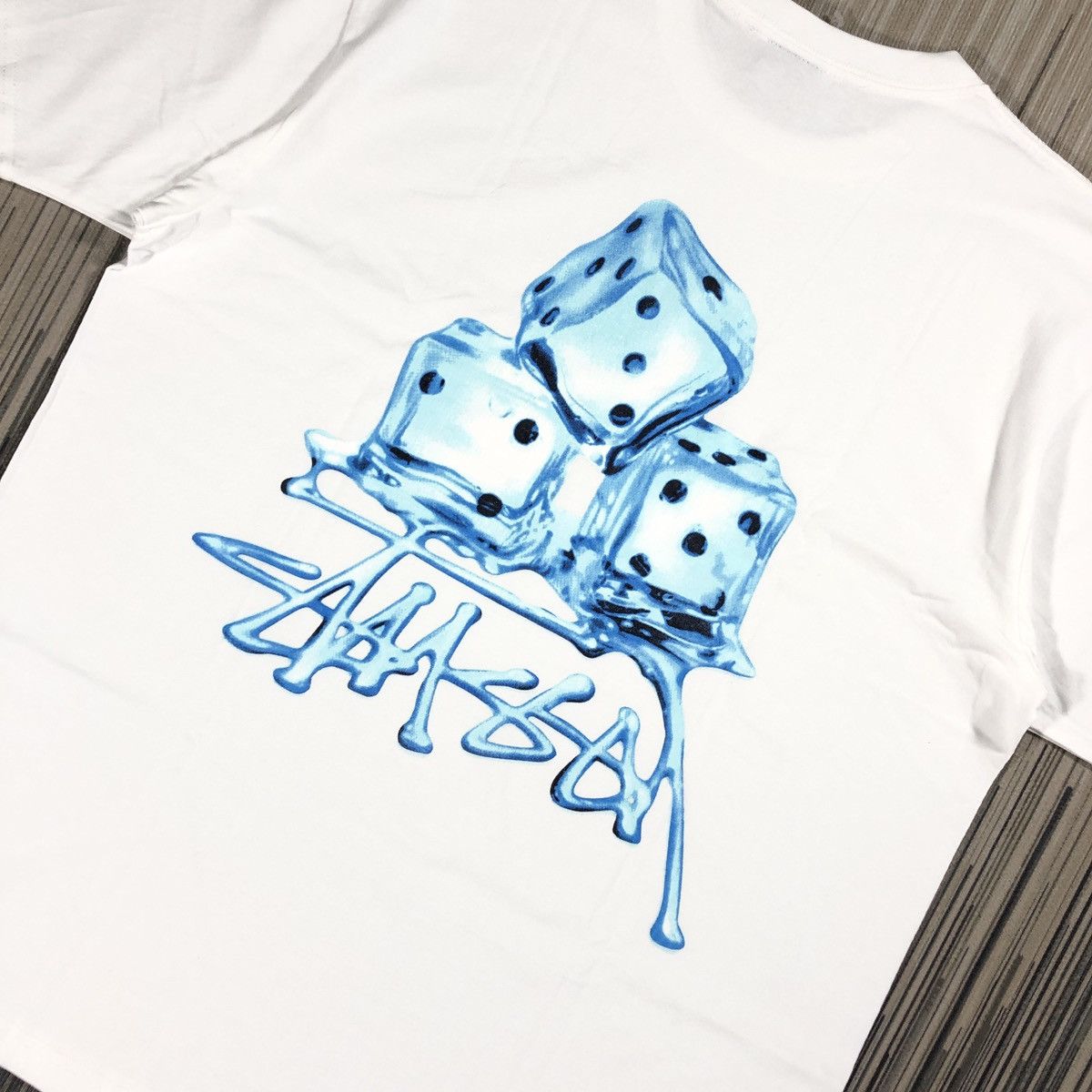 Stussy × Vintage Stussy Melted Tee Size US L / EU 52-54 / 3 - 3 Thumbnail