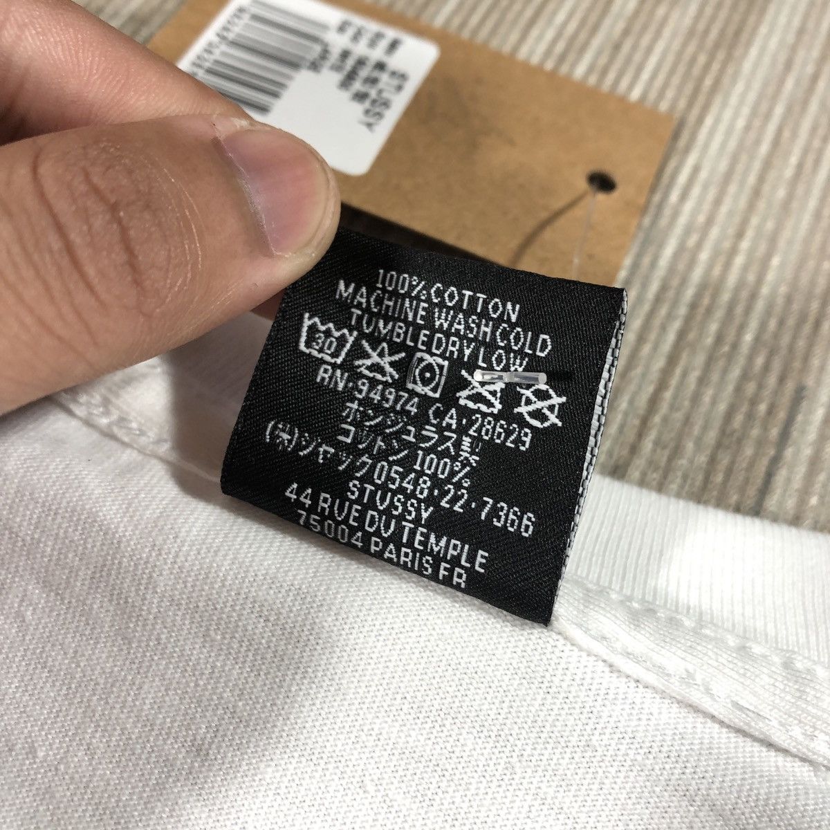 Stussy × Vintage Stussy Melted Tee Size US L / EU 52-54 / 3 - 6 Thumbnail