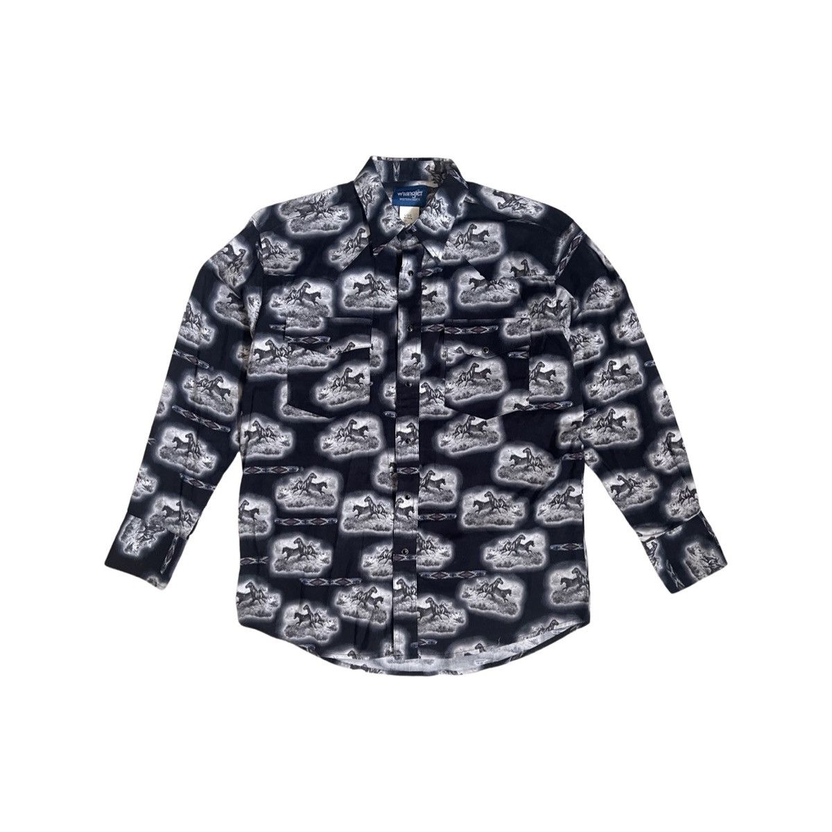 Vintage Mens Wrangler pearl snap western button up | Grailed