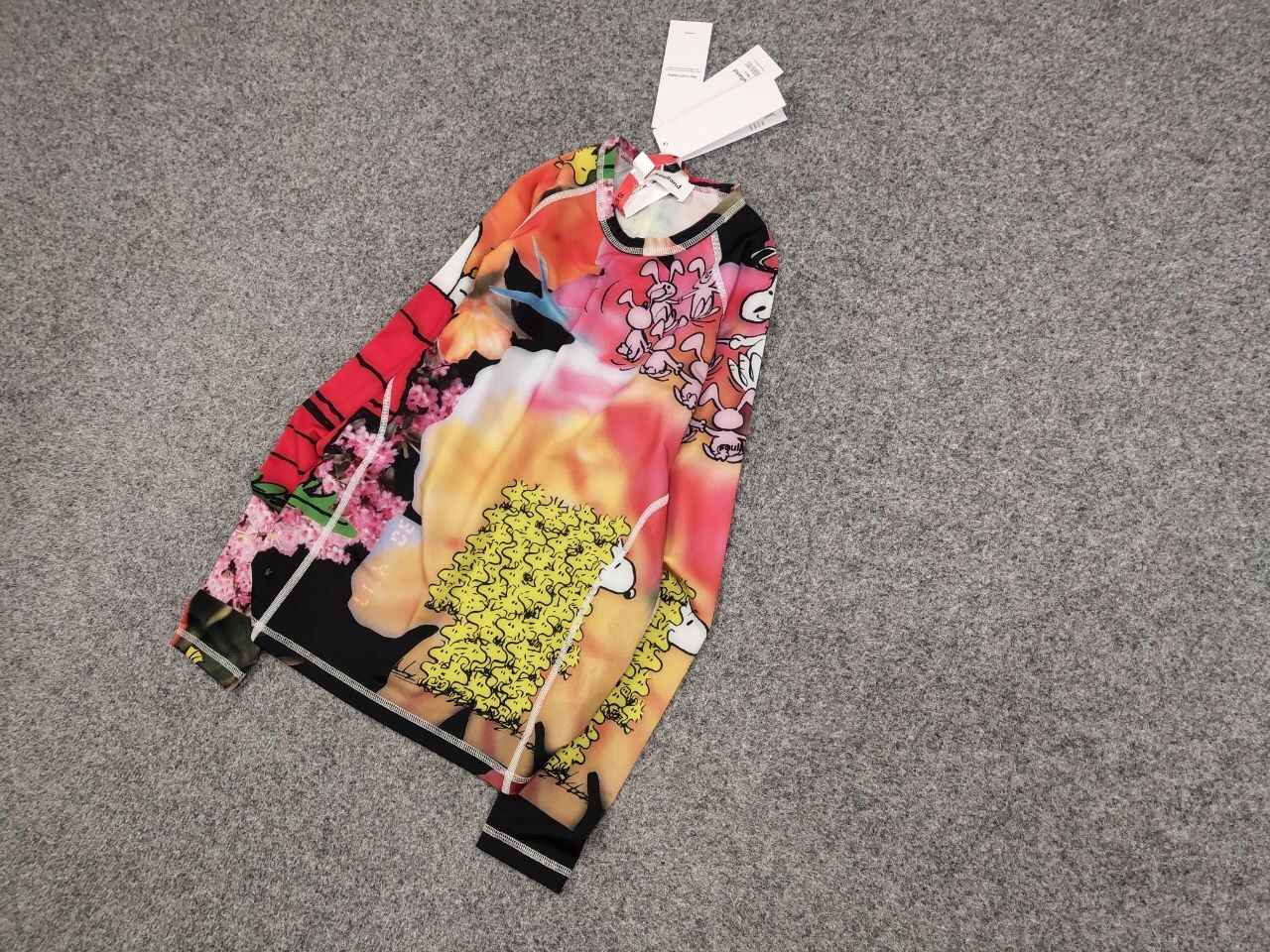 Soulland Rare New Soulland x Peanuts All logo Alice Top Long Sleeve Size L / US 10 / IT 46 - 3 Thumbnail
