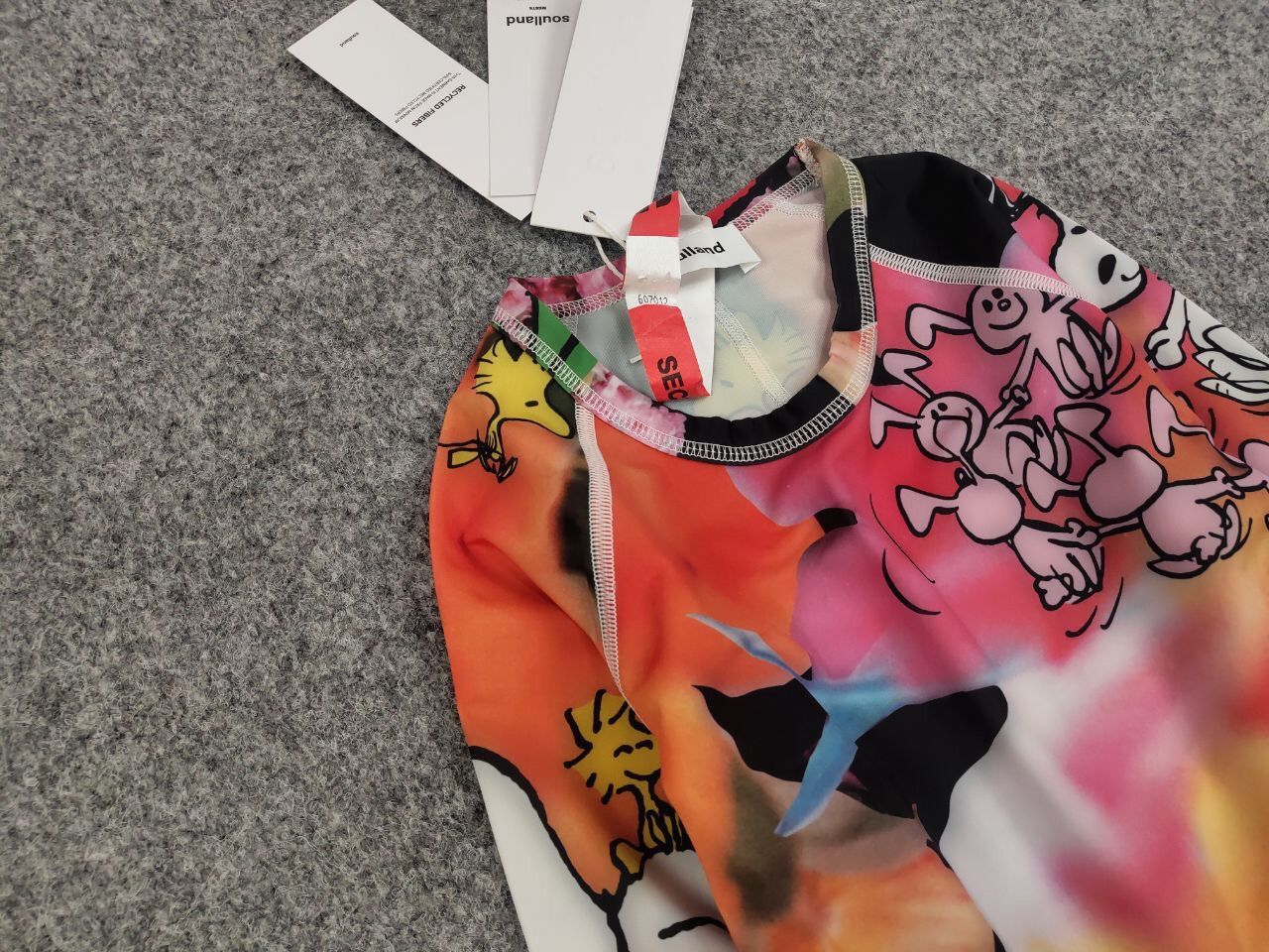 Soulland Rare New Soulland x Peanuts All logo Alice Top Long Sleeve Size L / US 10 / IT 46 - 7 Thumbnail