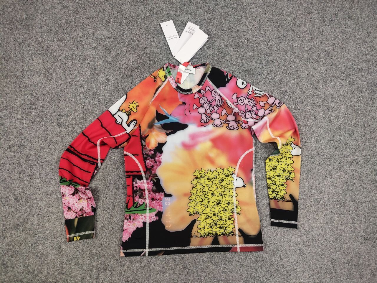 Soulland Rare New Soulland x Peanuts All logo Alice Top Long Sleeve Size L / US 10 / IT 46 - 11 Thumbnail