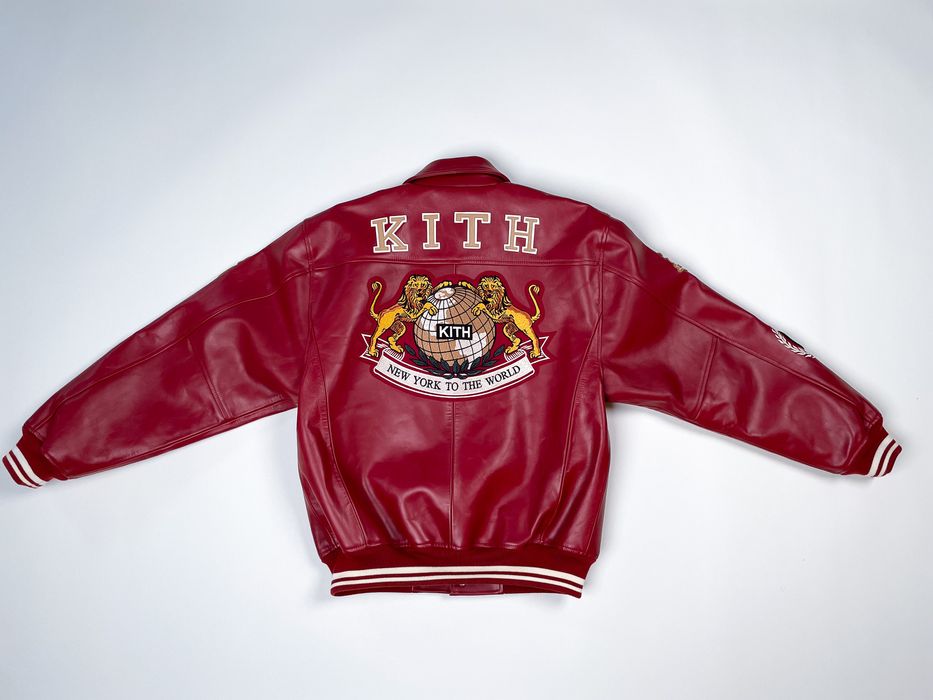 Kith Leather Coaches Jacket | Grailed