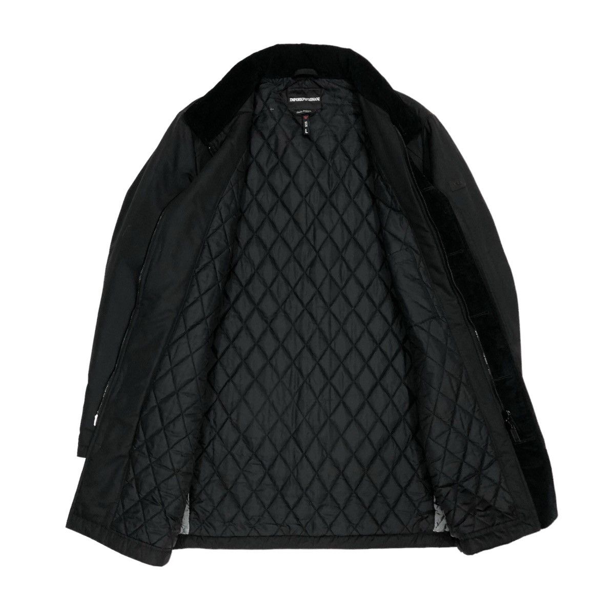 Emporio Armani Emporio Armani by Josh Fashion lined Quilted Long Jacket Size US L / EU 52-54 / 3 - 9 Thumbnail