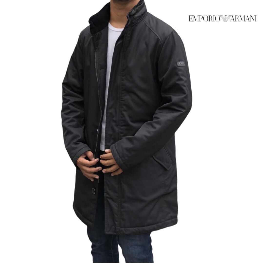 Emporio Armani Emporio Armani by Josh Fashion lined Quilted Long Jacket Size US L / EU 52-54 / 3 - 1 Thumbnail