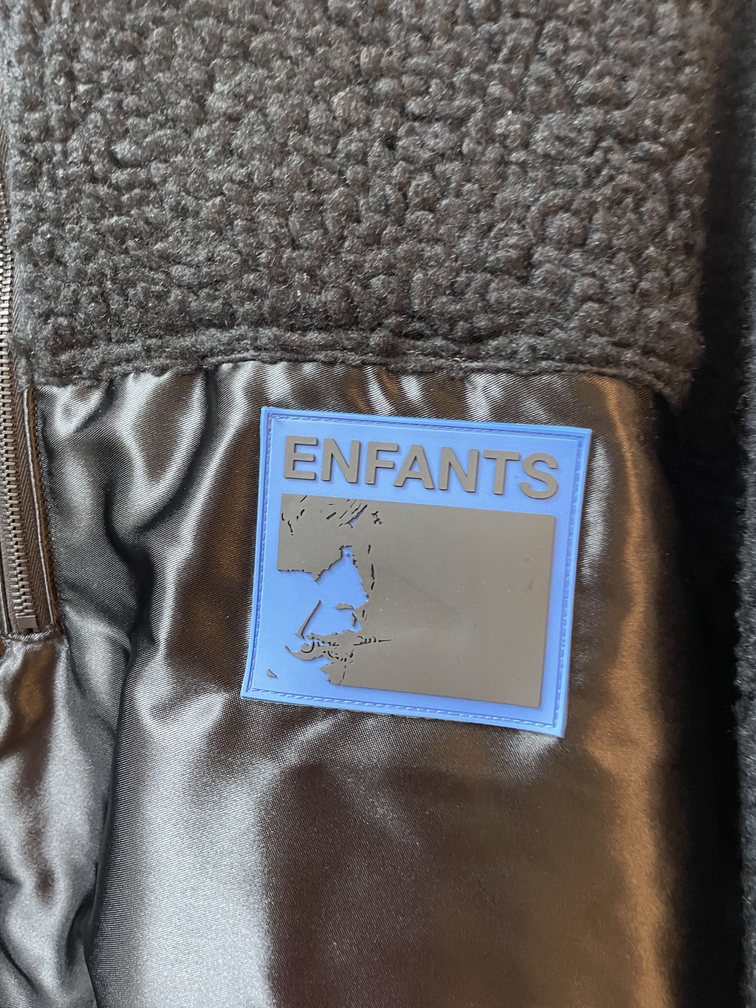Enfants Riches Deprimes ERD BOMBER SHERPA PULLOVER JACKET Size US L / EU 52-54 / 3 - 5 Thumbnail