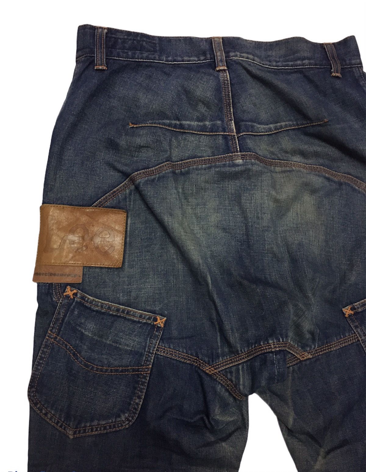 Issey Miyake Lee x mercibeaucoup hiphop style jeans/32 Size US 32 / EU 48 - 3 Thumbnail