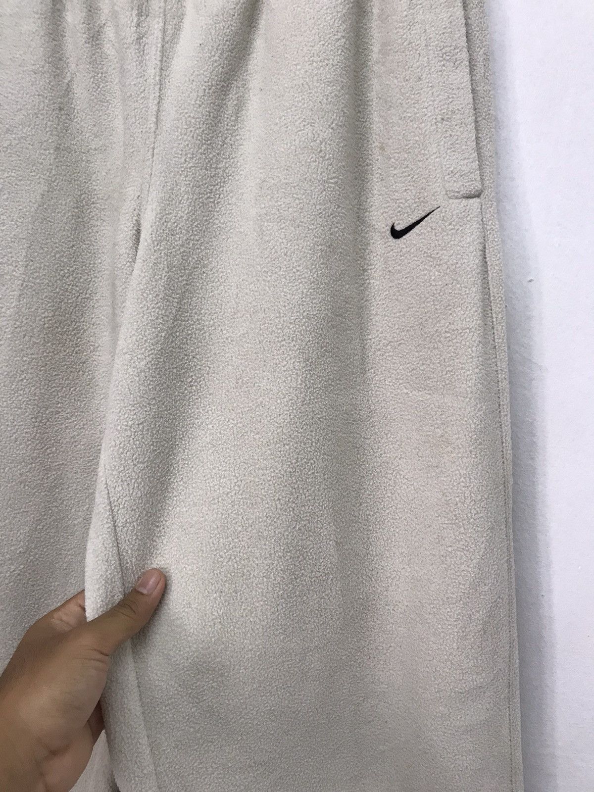 Nike Vintage Nike Small Swoosh Polartec Fleece Pants Size US 30 / EU 46 - 5 Thumbnail