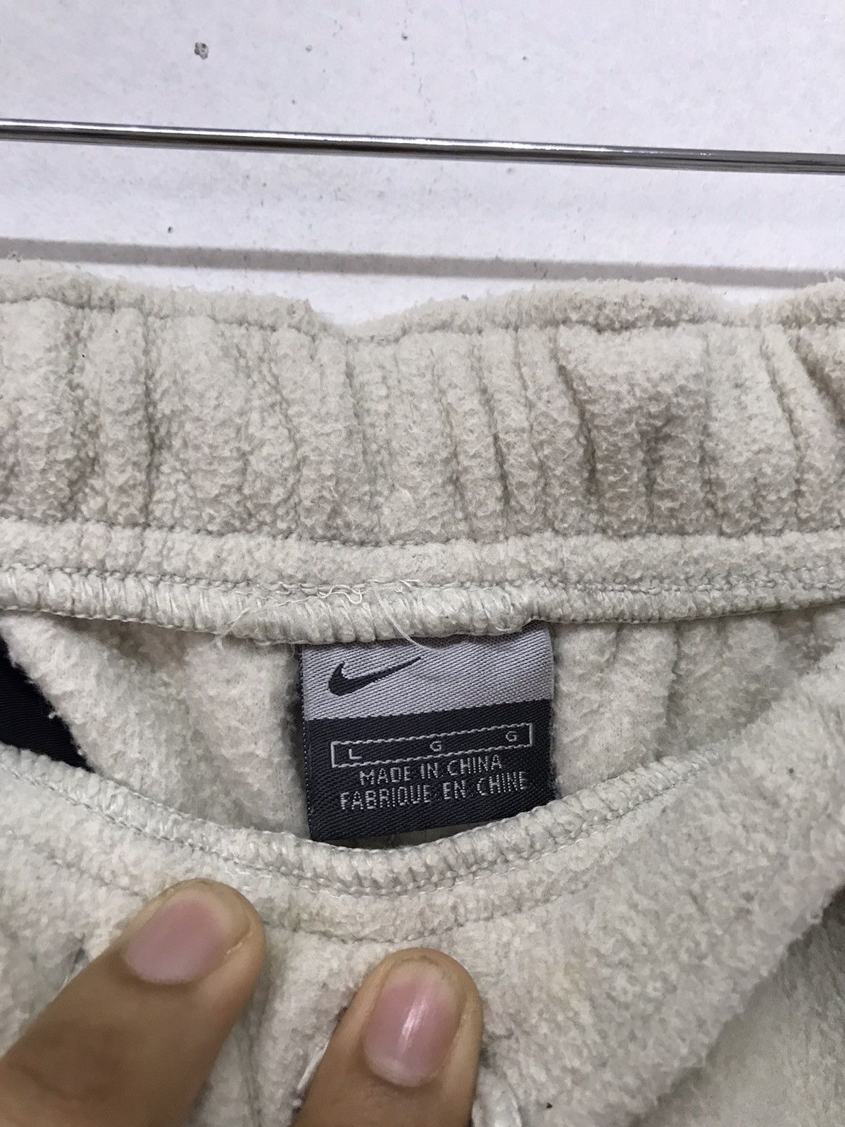 Nike Vintage Nike Small Swoosh Polartec Fleece Pants Size US 30 / EU 46 - 13 Thumbnail