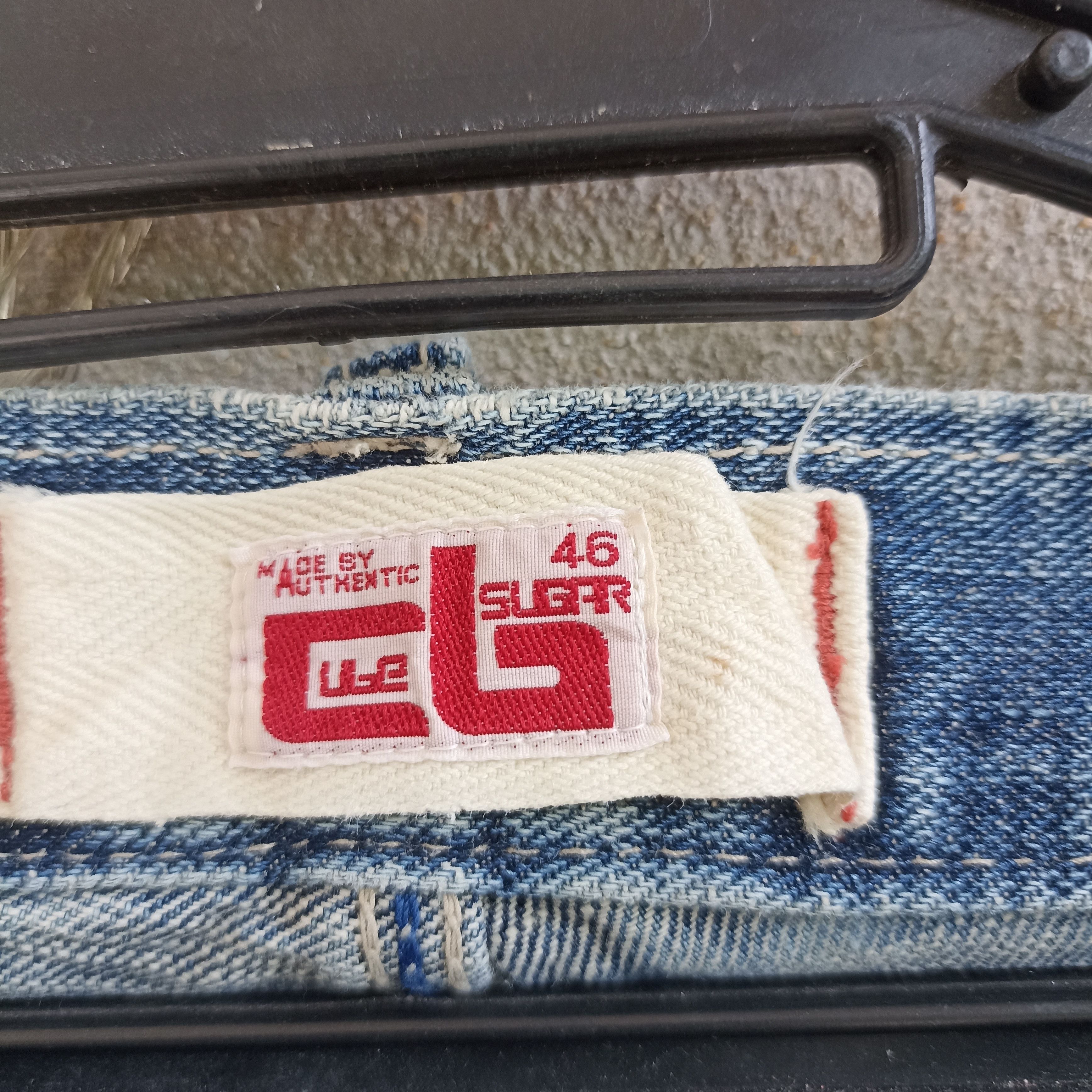 Japanese Brand Cube Sugar Distressed Multipocket Jeans Size US 30 / EU 46 - 14 Thumbnail